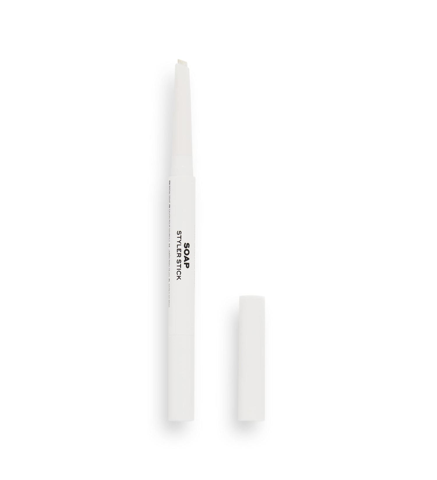 Buy Makeup Revolution Eyebrow Soap Styler Stick | Double Ended with Spoolie Brush | 1.2g - International Shipping Available - Buy Online on SooperMarket.com