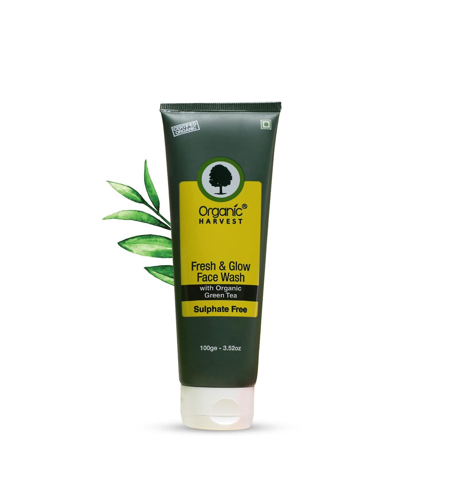 Youthful Glow Face Wash - Saffron & Oat Milk | Deep Cleansing for Men & Women | Organic Sulphate & Paraben-free | 100gm - Buy Online on SooperMarket.com