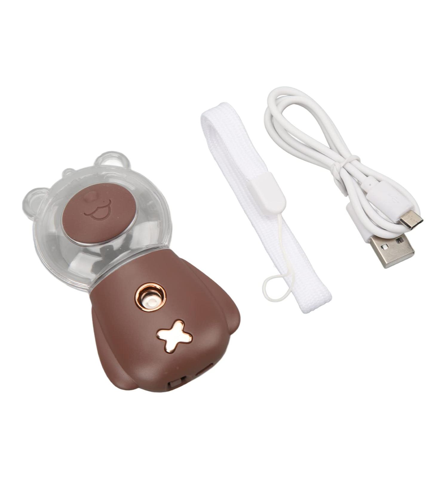 Nano Sprayer Portable DC5V Nano 300ml Water Tank with Neck Strap for Carrying (Brown) - Buy Online on SooperMarket.com
