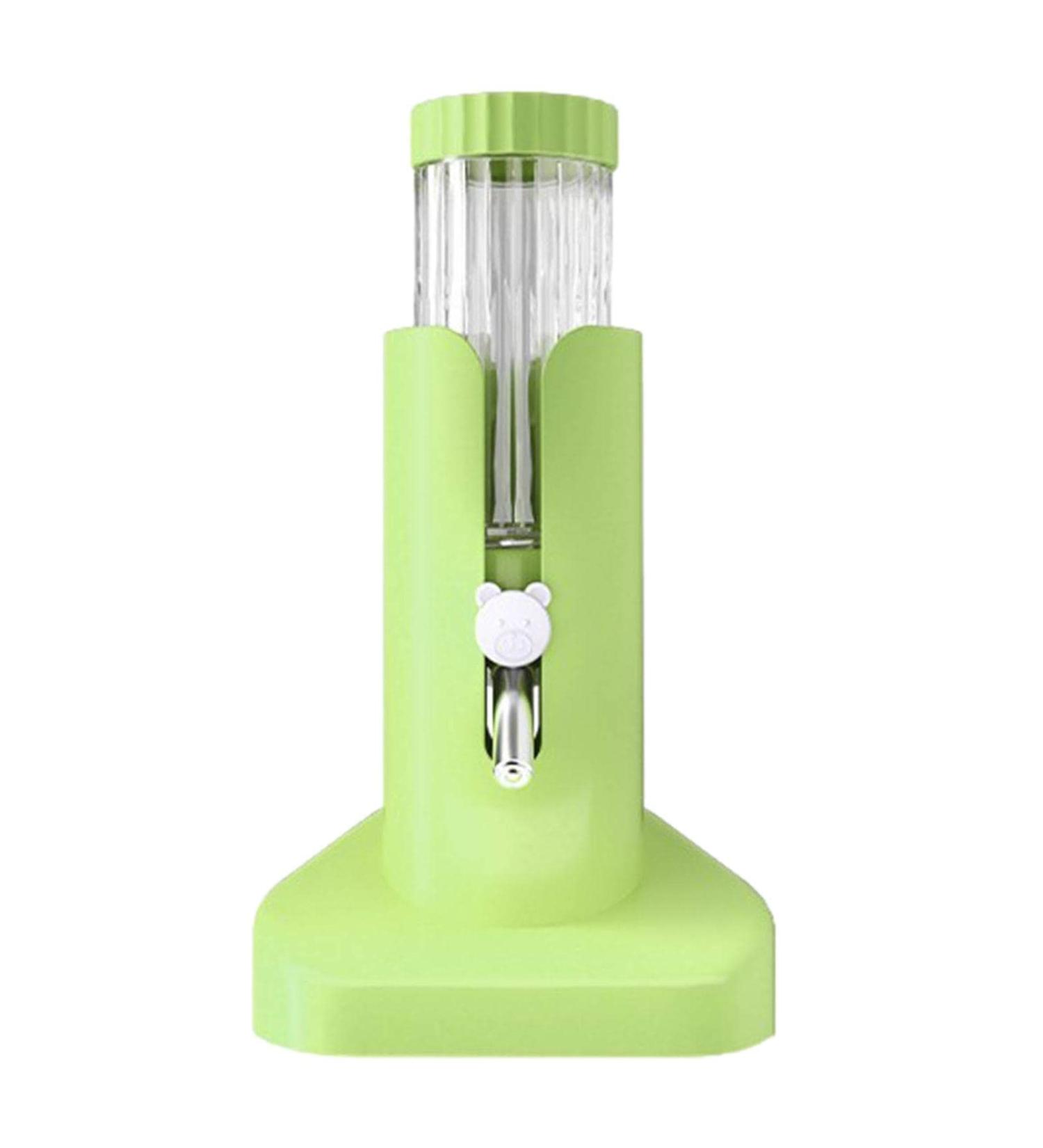 Hamster Water Bottle - Stable Little Pets Automatic Drinking Water Dispenser with Rolling Balls | Pet Animals Water Drinking Bottles for Bunnies Hedgehog Green - Buy Online on SooperMarket.com