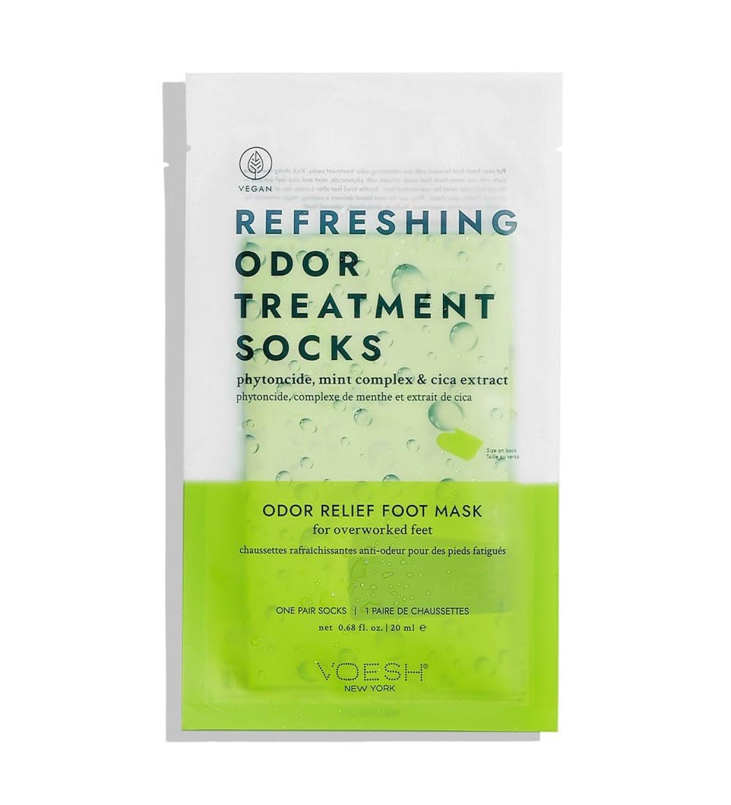Refreshing Odor Treatment Socks - Eliminate Foot Odor | Comfortable & Breathable International Shipping Available - Buy Online on SooperMarket.com