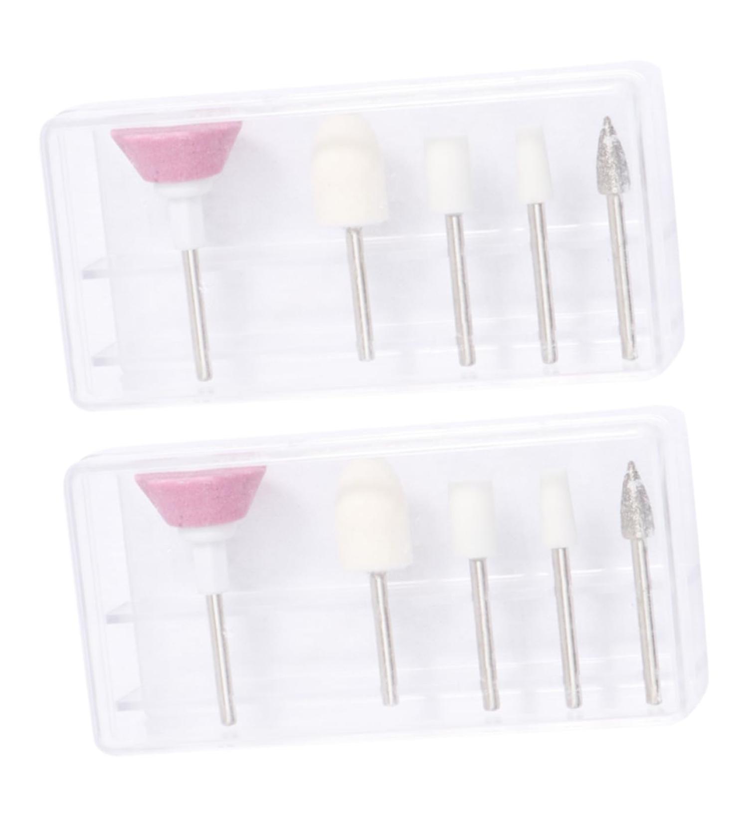 Ipetboom 2 Boxes To Rotate Hard Nail Drill White 16X6CM White - Buy Online on SooperMarket.com