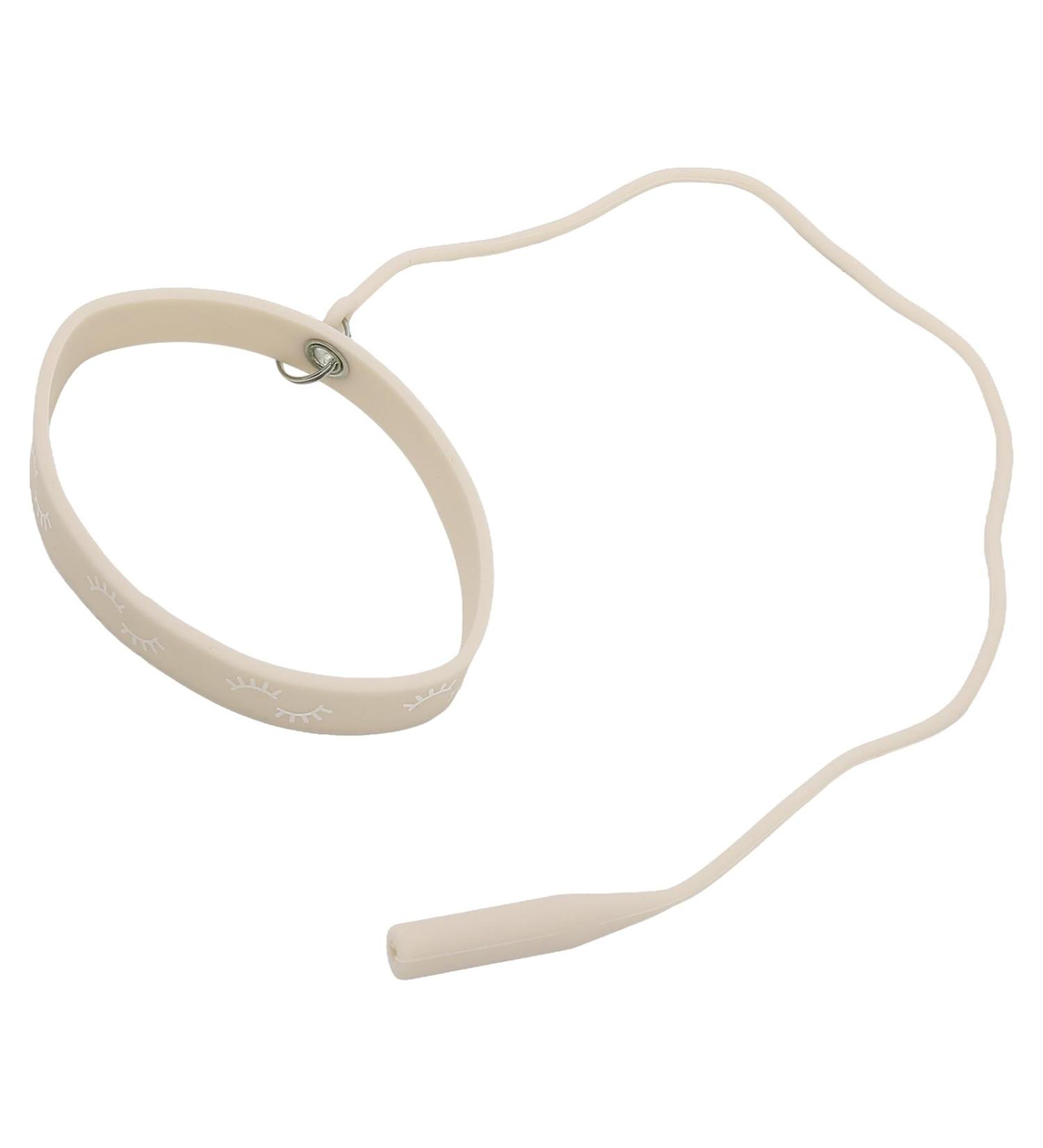 Lash Extension Tweezers Bracelet Soft Skin Friendly Elastic Lightweight Replaceable String Static Free Tweezers Protector Wristband Silicone for Salon (Beige) - Buy Online on SooperMarket.com