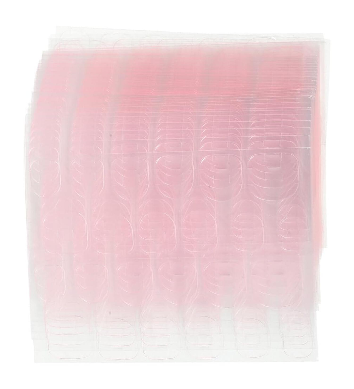FOMIYES 100 Sheets Press on Nail Adhesive Tabs Nail Glue Stickers Double Side Waterproof Breathable Nail Glue Strong Nail Glue for False Nail Tips Salon Diy Manicure - Buy Online on SooperMarket.com