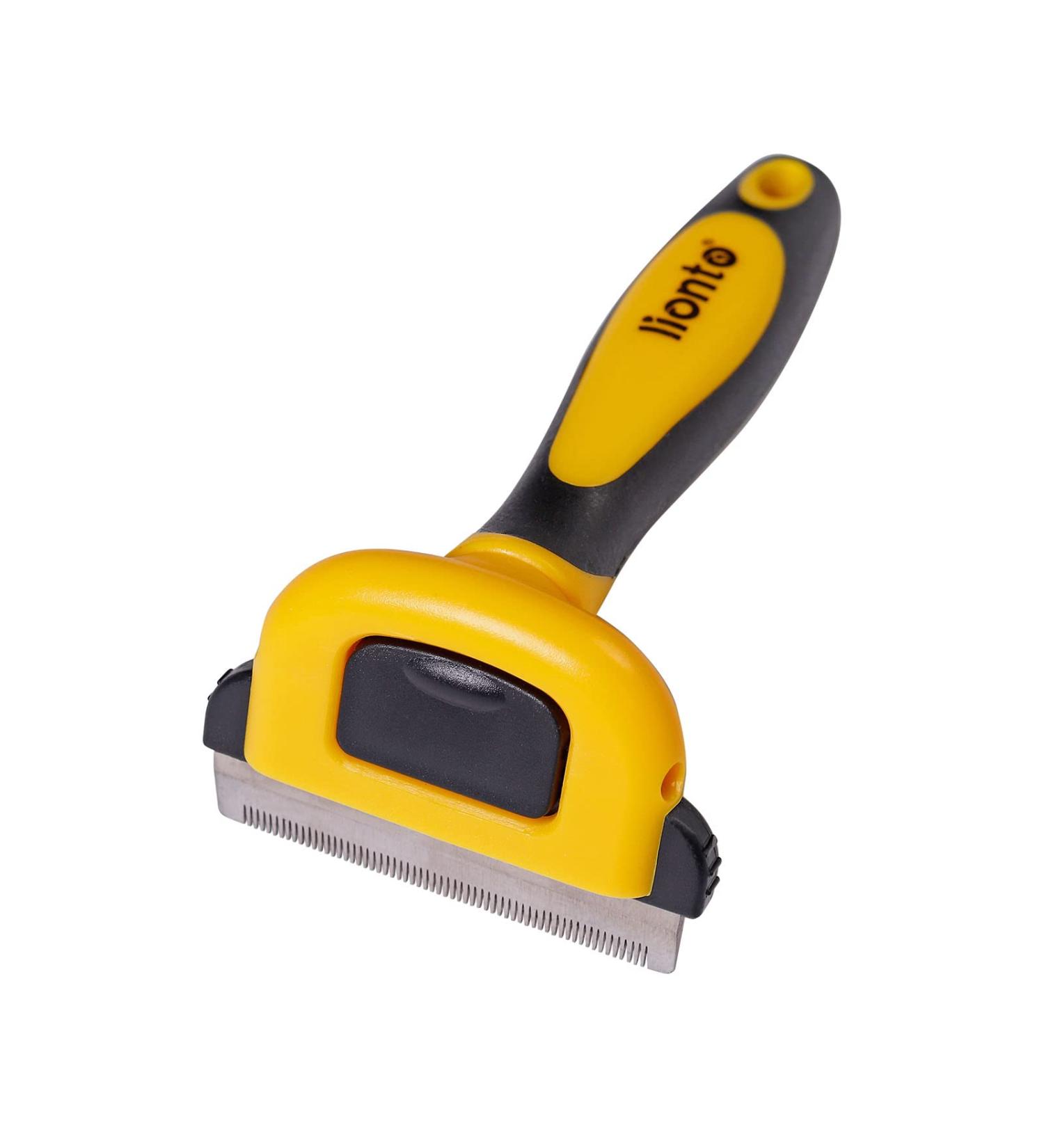 Premium LionTo Undercoat Brush for Dogs | Dog Grooming Comb & Narrow Undercoat Brush - Buy Online on SooperMarket.com