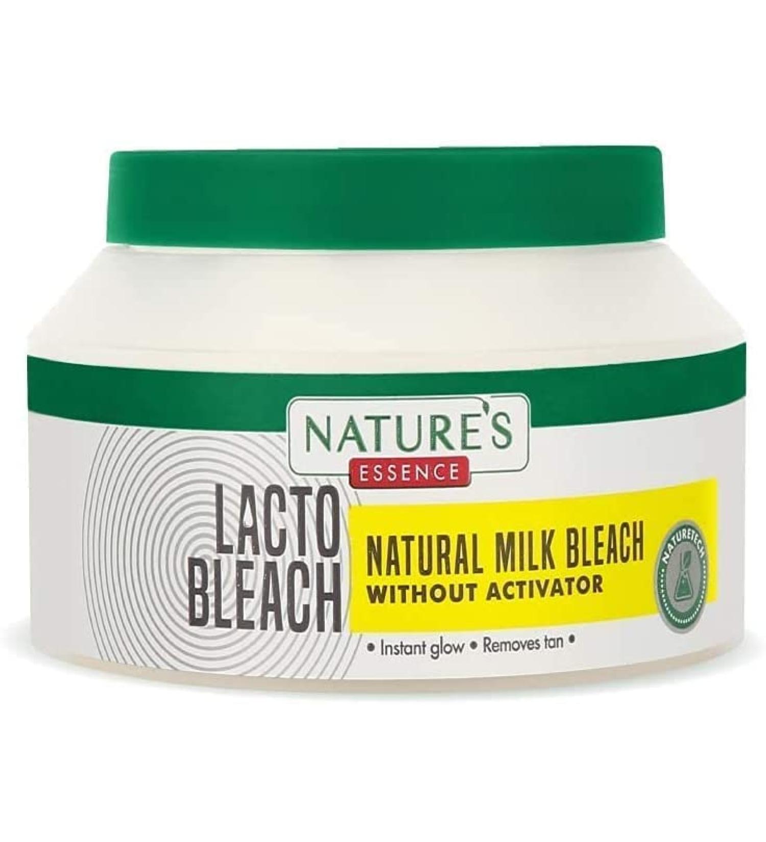 QURA Nature's 4 Natures Lacto Bleach Tan Removal Cream with Milk Honey (50gm)