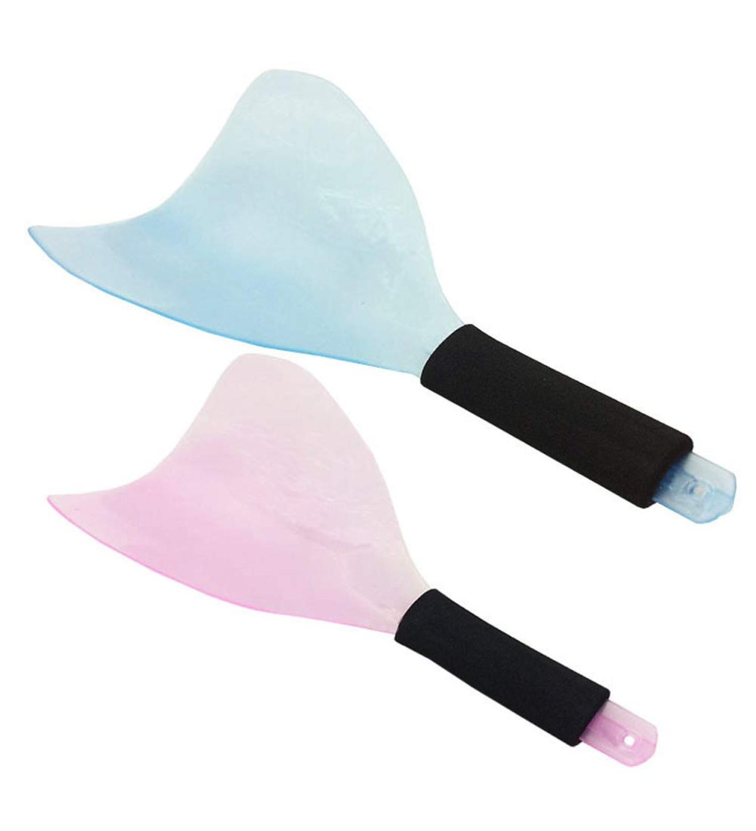 2Pcs Pro Hair Salon Mask Face Hairspray Protector - Pink & Blue - Buy Online on SooperMarket.com