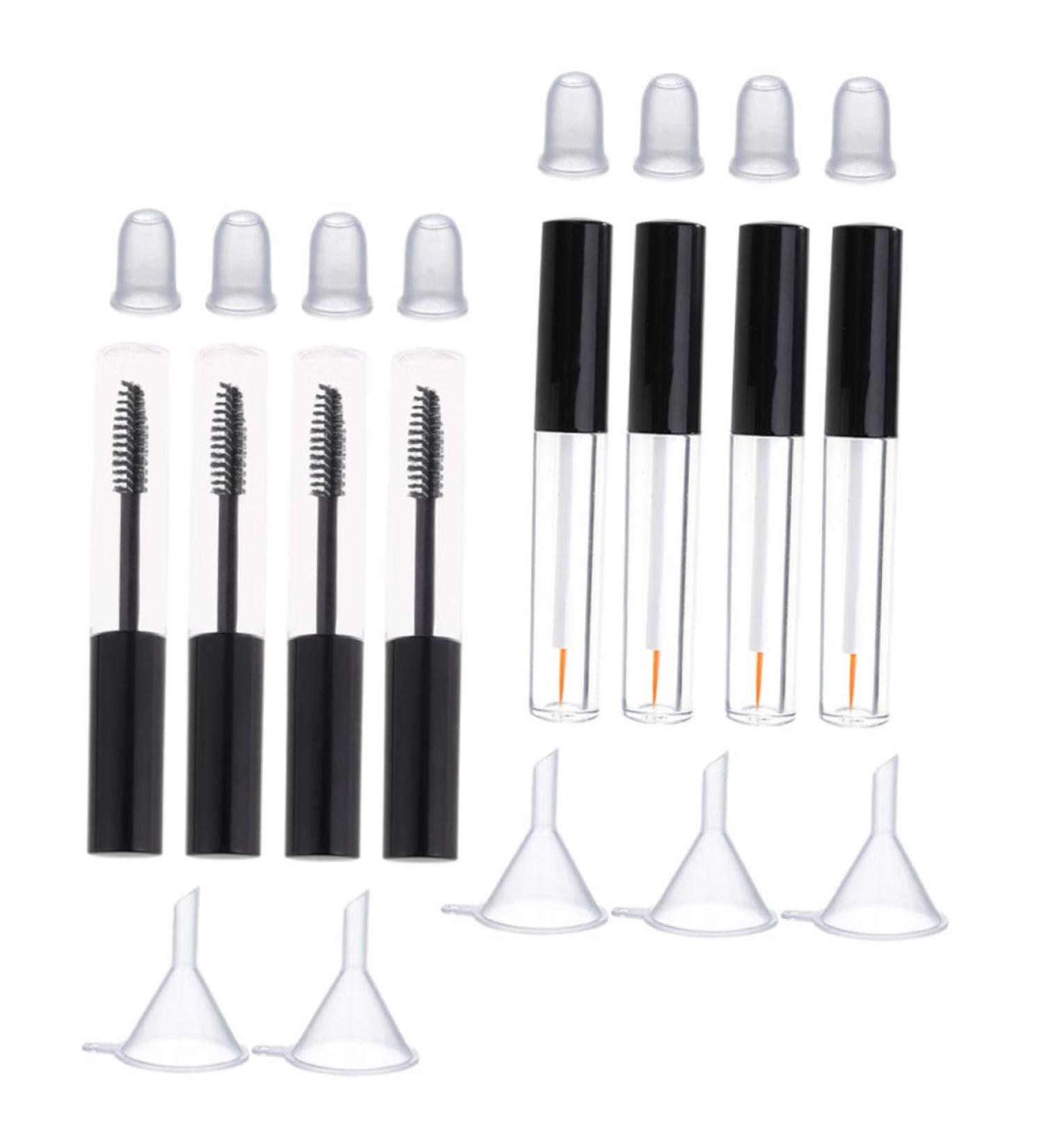 Gogogmee 1 Set Empty Eyelashes Cosmetic Tubes Mascara Tube and Wand Empty Mascara Tube with Wand Mascara Bottles Empty Eyeliner Bottle Mini Lip Gloss Bottles Liquid Eyeliner Bottle - Buy Online on SooperMarket.com