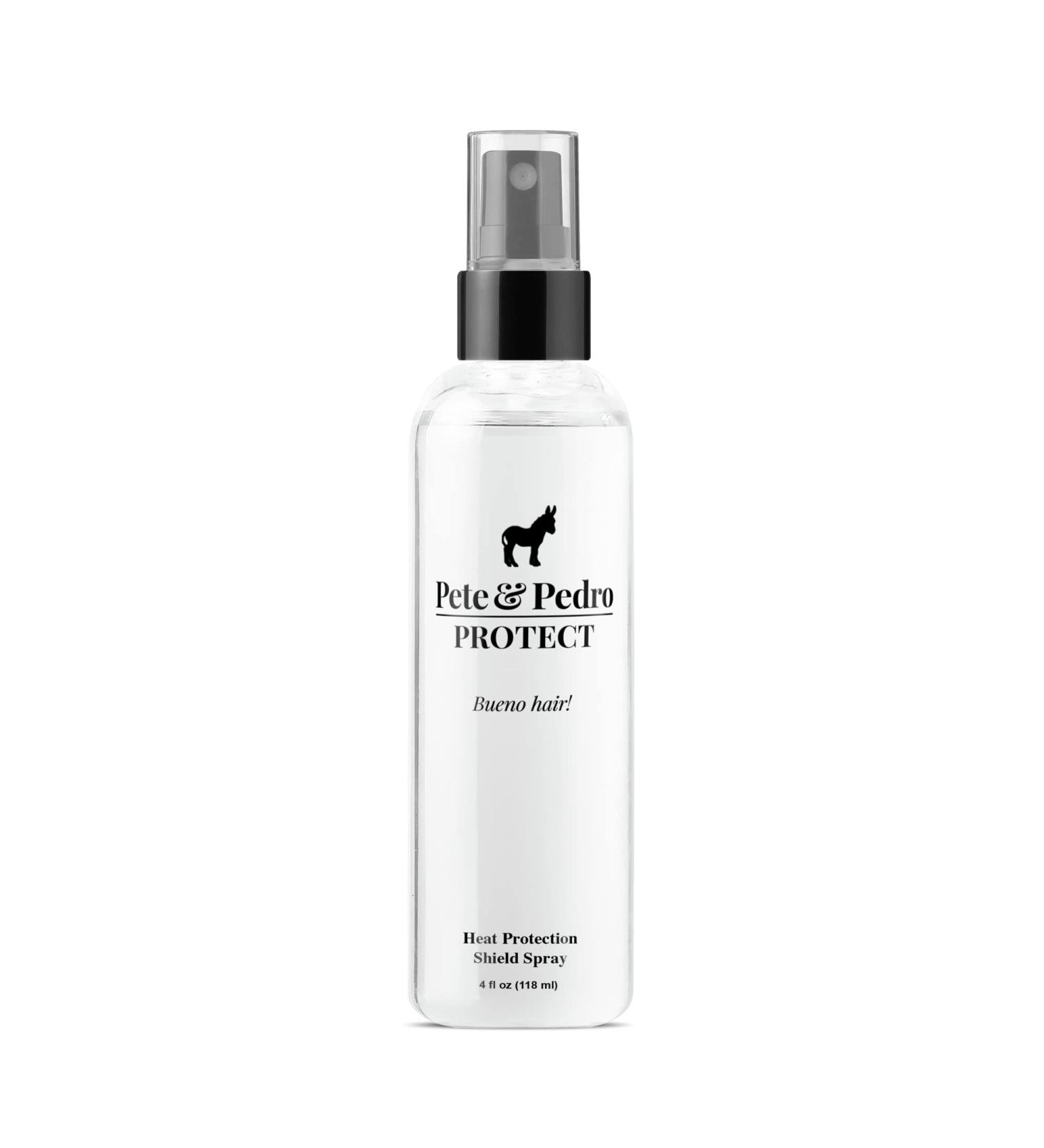 Pete & Pedro PROTECT - Heat Protection Hairstyling Shield Spray | Keratin Formula Against Heat Damage | As Seen on Shark Tank | 4 oz - Buy Online on SooperMarket.com