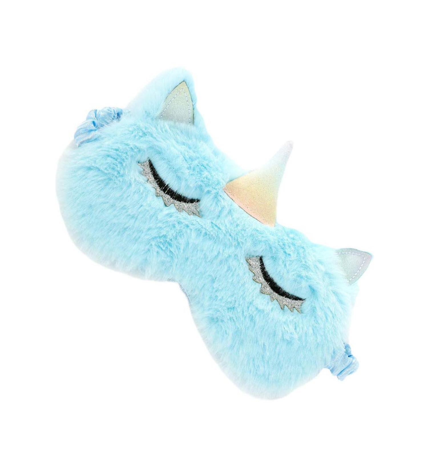 KESYOO Travel Eye Mask - Super Soft Sky-Blue Eye Cover & Kids Blindfold | Perfect Sleep Eye Patch (19.5x8.5cm - Buy Online on SooperMarket.com