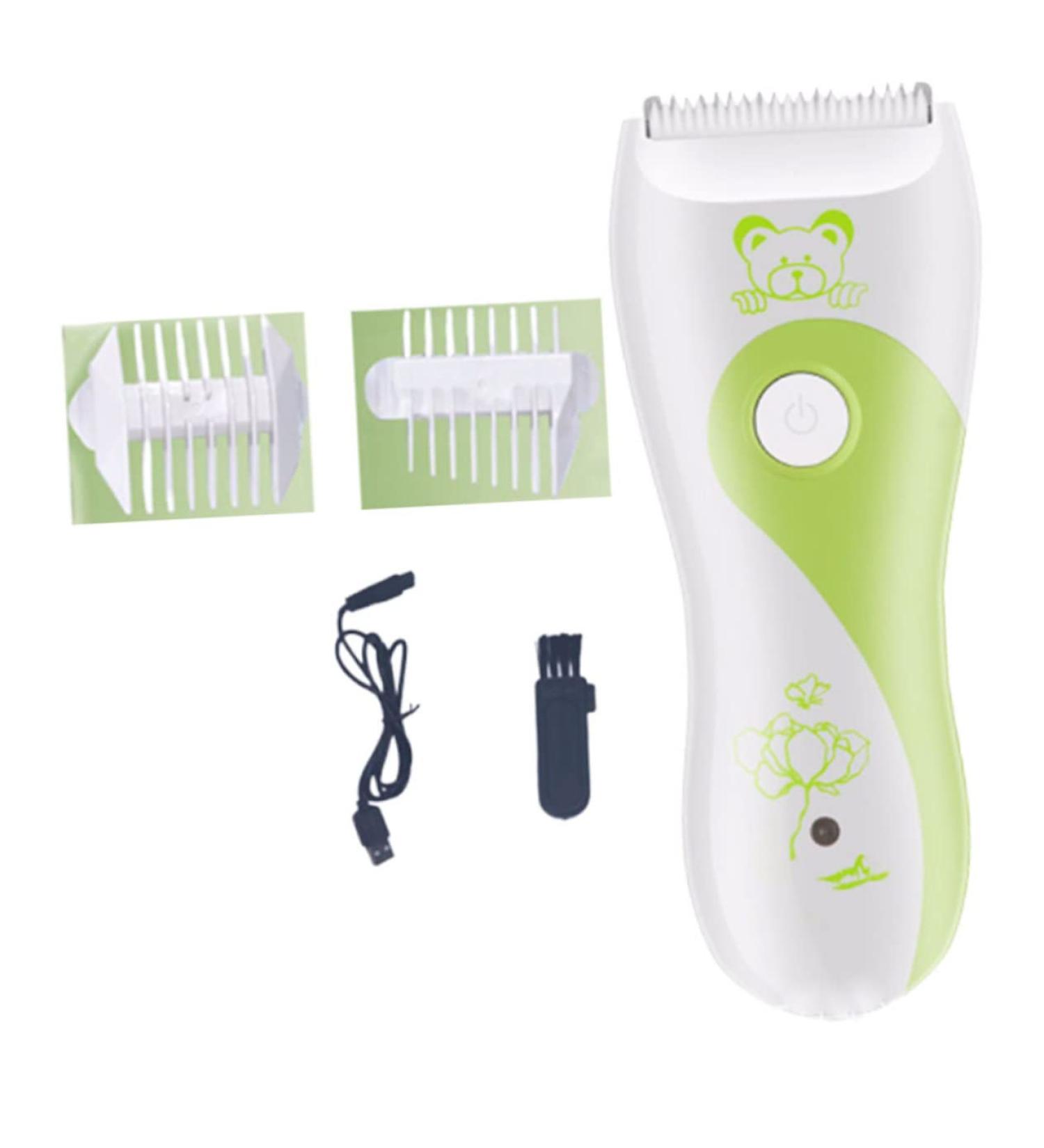 KALLORY Barber Clippers Set - Safe and Silent Hair Trimmer for Kids, Rechargeable Electric Razor Kit for Home Use - Buy Online on SooperMarket.com