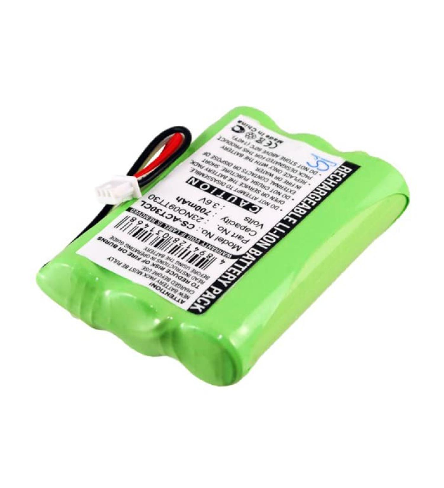 Replacement Battery for Kirk DECT 4040 & T-PLUS2 | 700mAh/3.6V | Part 84743411 AH-AAA600F P11 T016 - International Shipping Available - Buy Online on SooperMarket.com