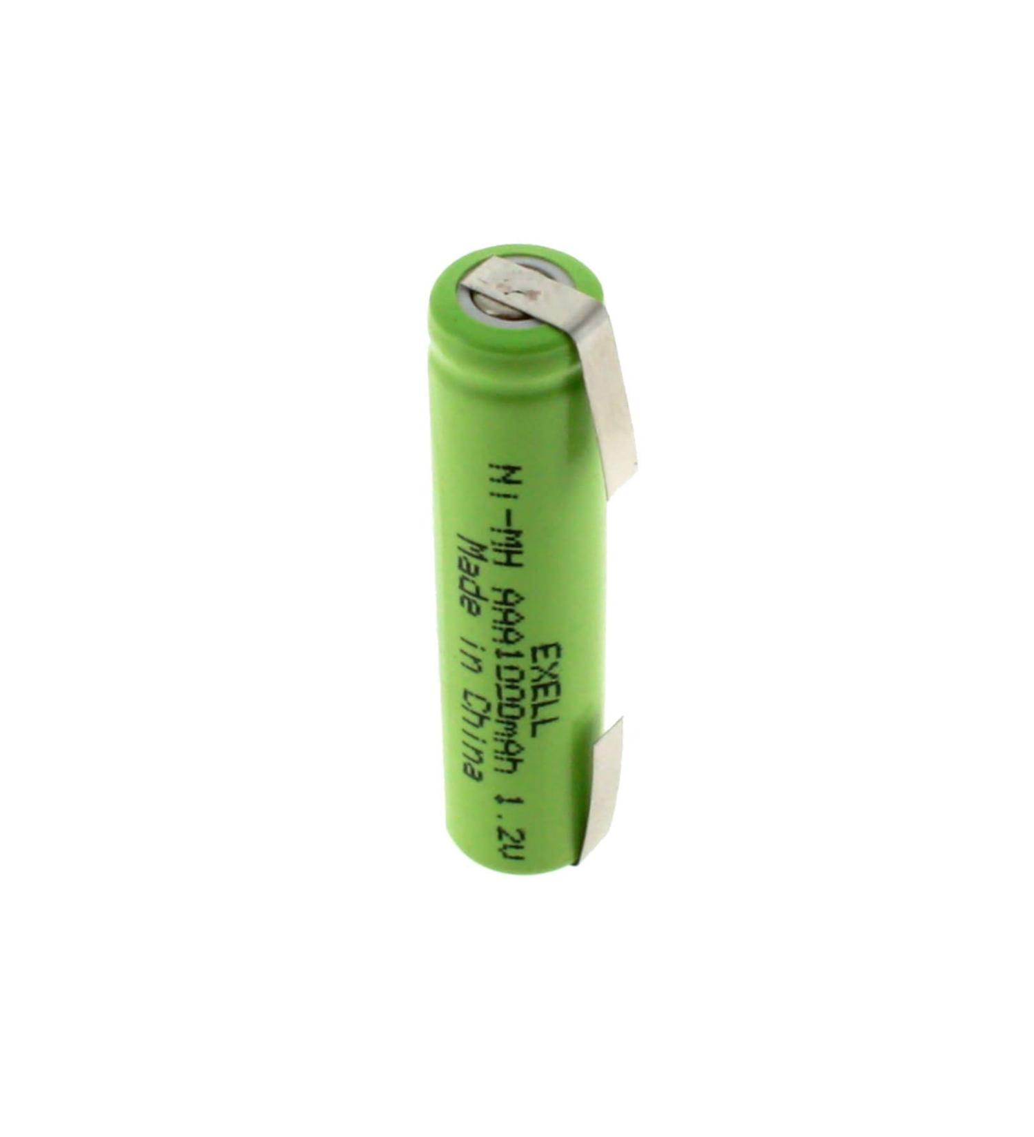 Exell 1.2V AAA NiMH Rechargeable Battery | 1000 mAh Replacement for Radios & RC Devices - International Shipping - Buy Online on SooperMarket.com