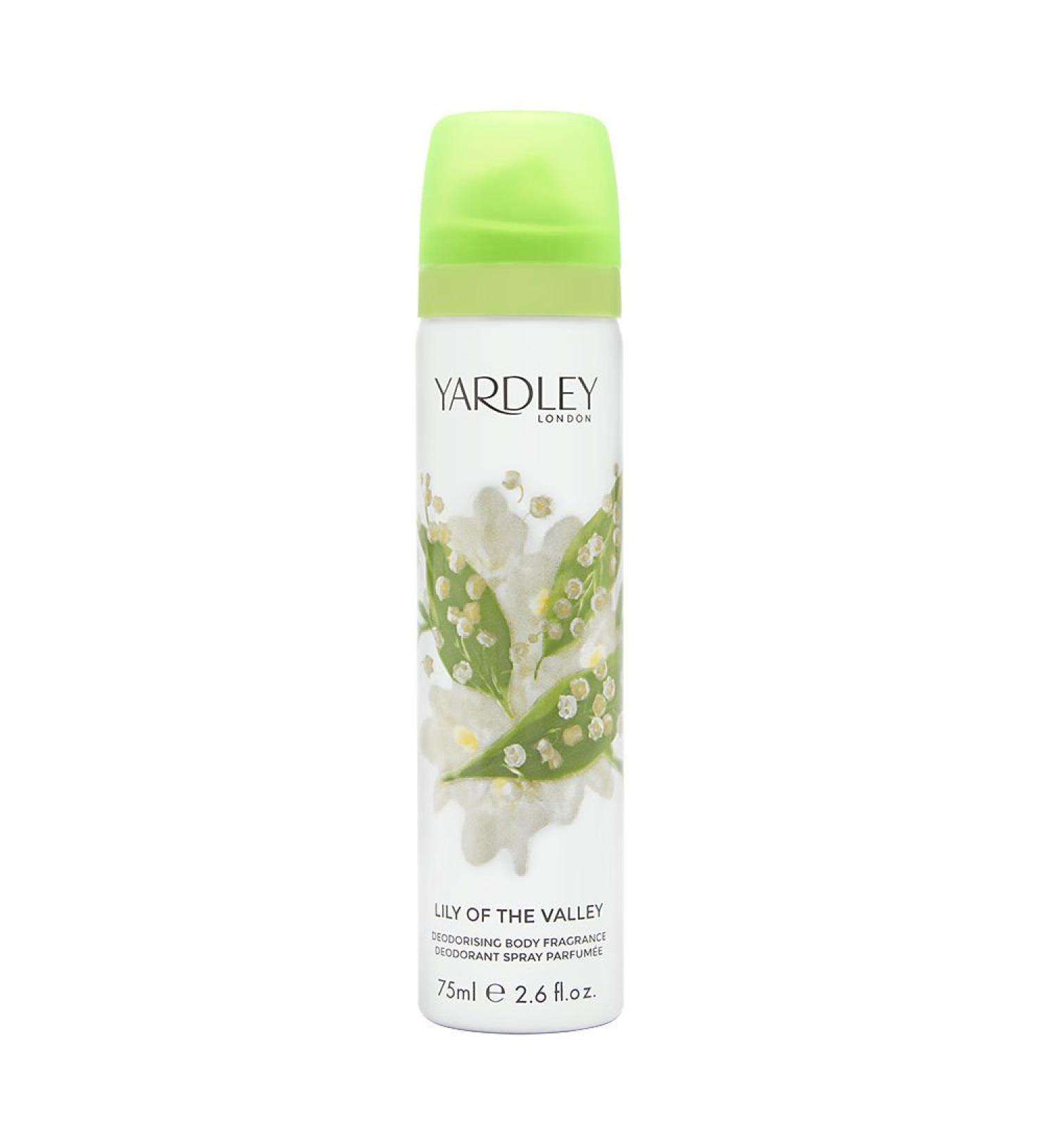 YARDLEY by Yardley for WOMEN: LILY OF THE VALLEY BODY SPRAY 2.6 OZ