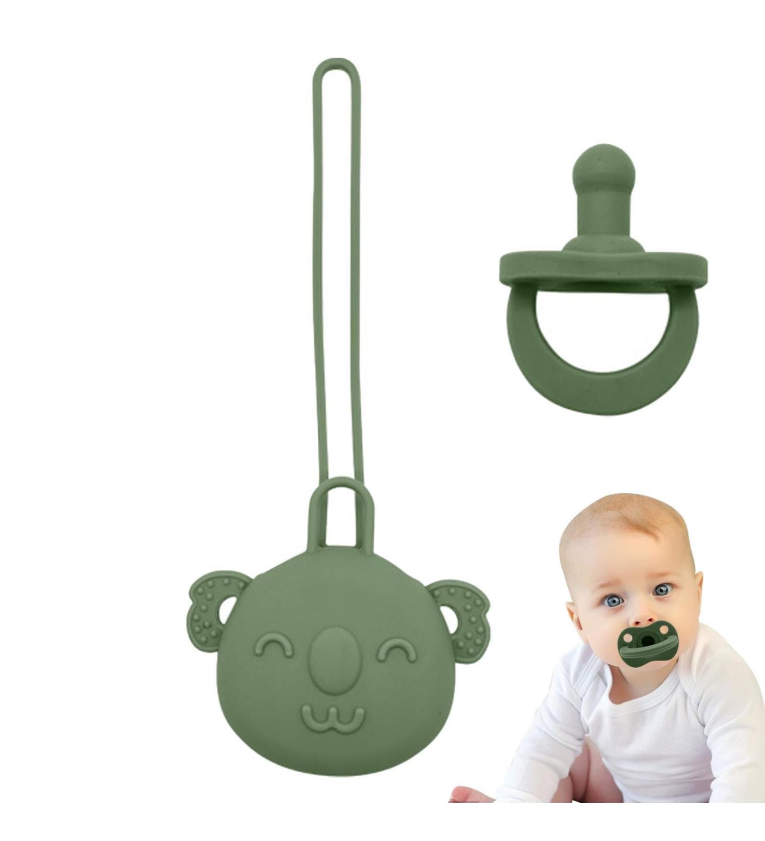 Cypeason Pacifier Holder for Diaper Bag - Safe & Easy to Clean Pacifier Set for Boys & Girls | Perfect for Travel Shopping & Walks - Buy Online on SooperMarket.com