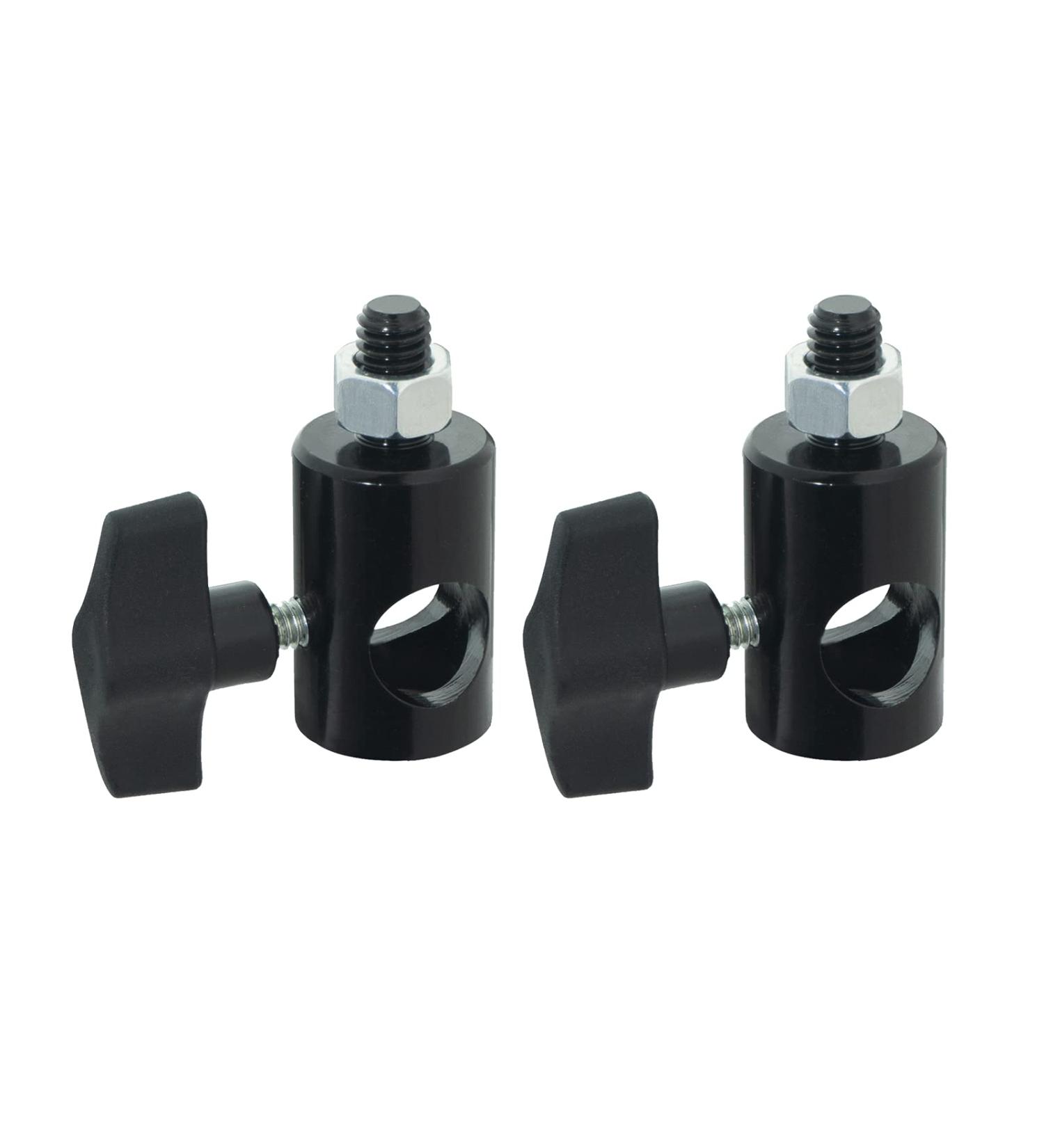 WELLMAKING 2PCS Rapid Adapter Converter with 3/8 Screw DSLR Mount Bracket for Photo Studio Light Stand Photography Accessory - Buy Online on SooperMarket.com