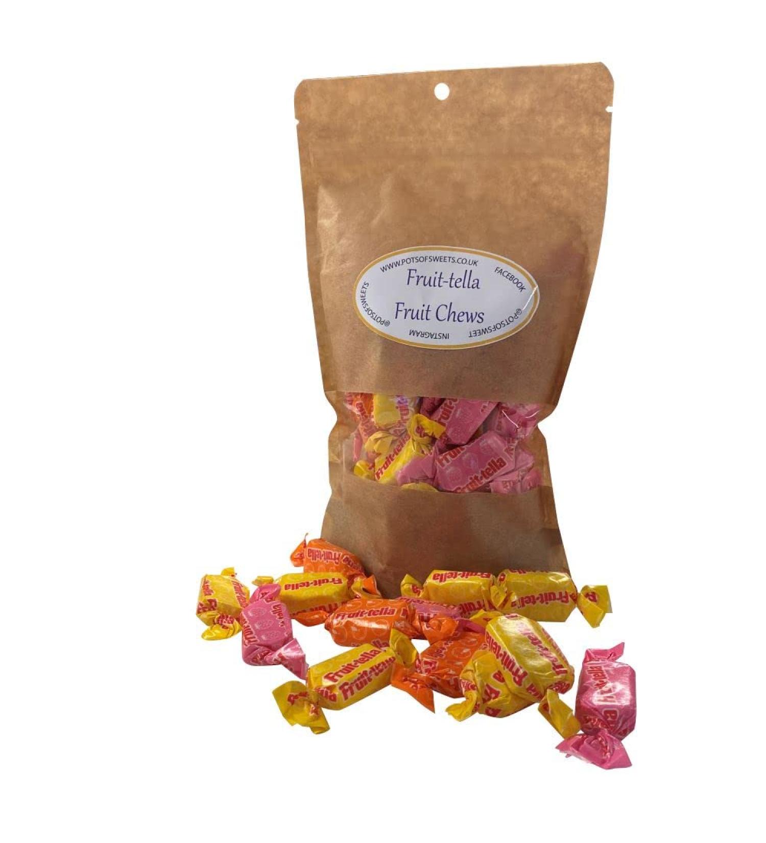 Personalized Customise With Your Own Message or Image 250g Pouch of Fruitella Juicy Fruit Chews