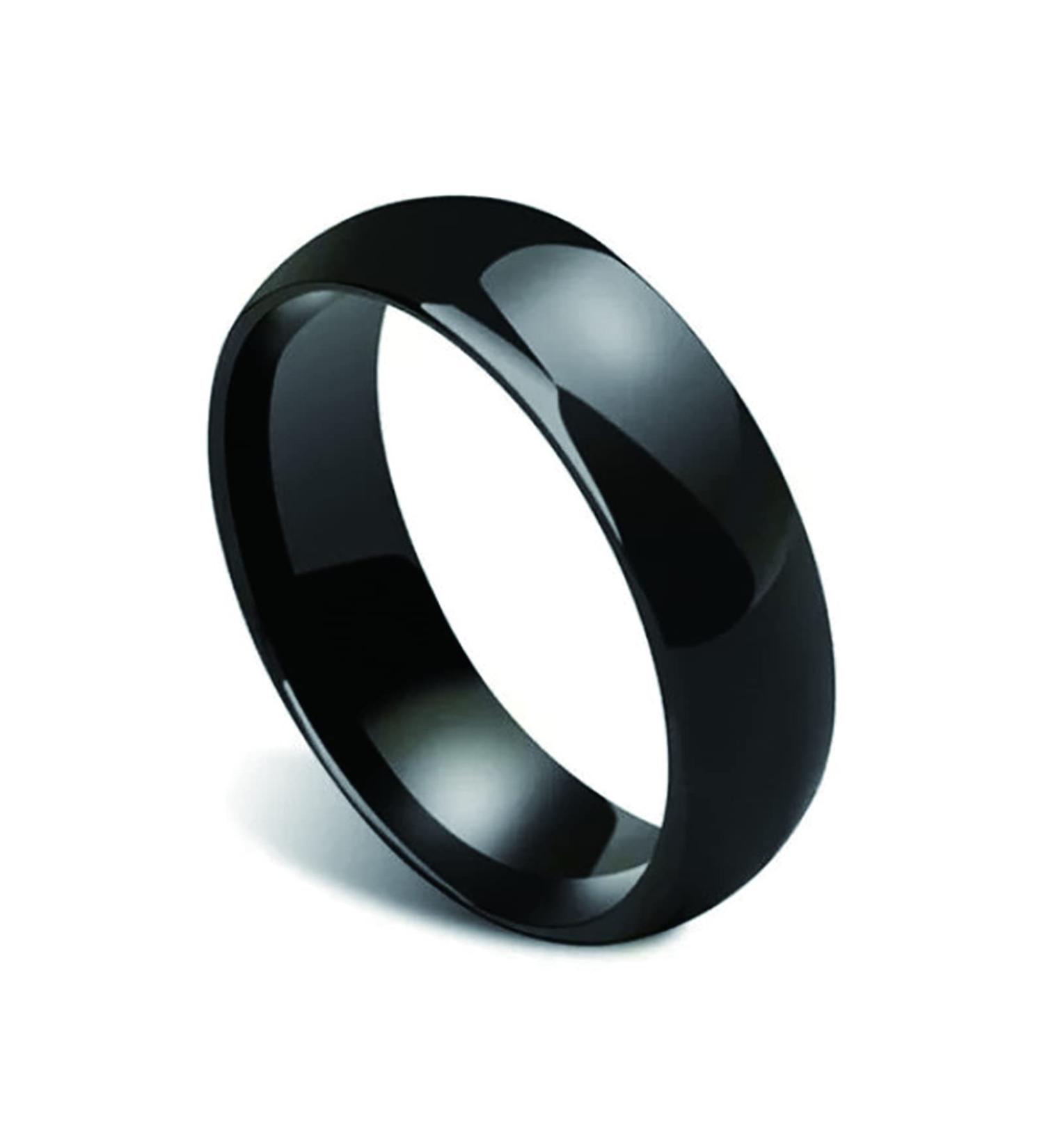 COLMO Tesla Smart Ring - Ceramic RFID Key Card Replacement for Tesla Model 3 & Model Y - Fast US Delivery (Black, 7mm US8) - Buy Online on SooperMarket.com