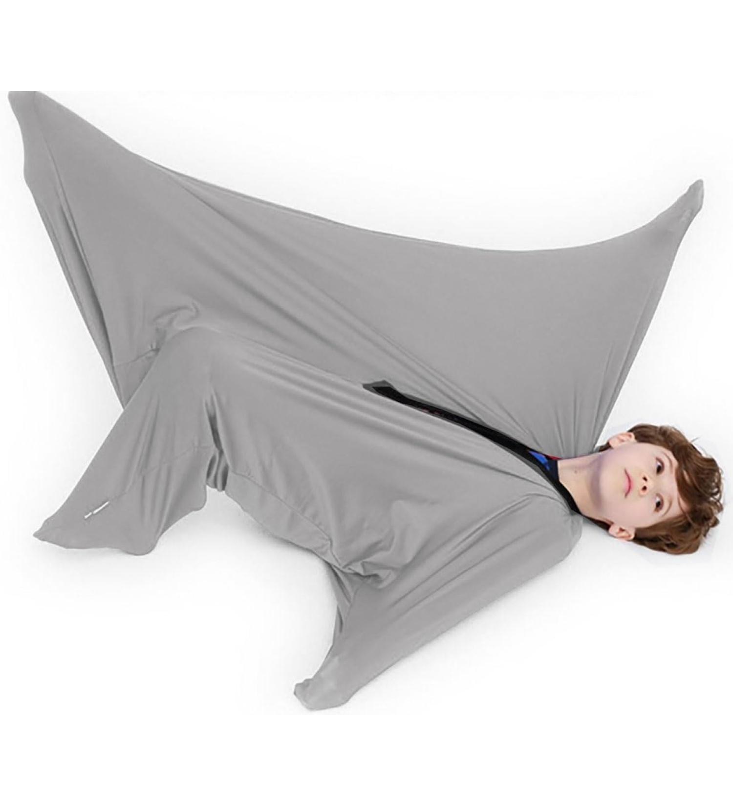 ZYUBOESO Relaxing Sensory Toys for compression Body sock for autism Suitable processing disorders Wrap to Relieve Stress Suitable for children's adult size (Color : Gray A Size : M/Medium) M/Medium Gray a - Buy Online on SooperMarket.com