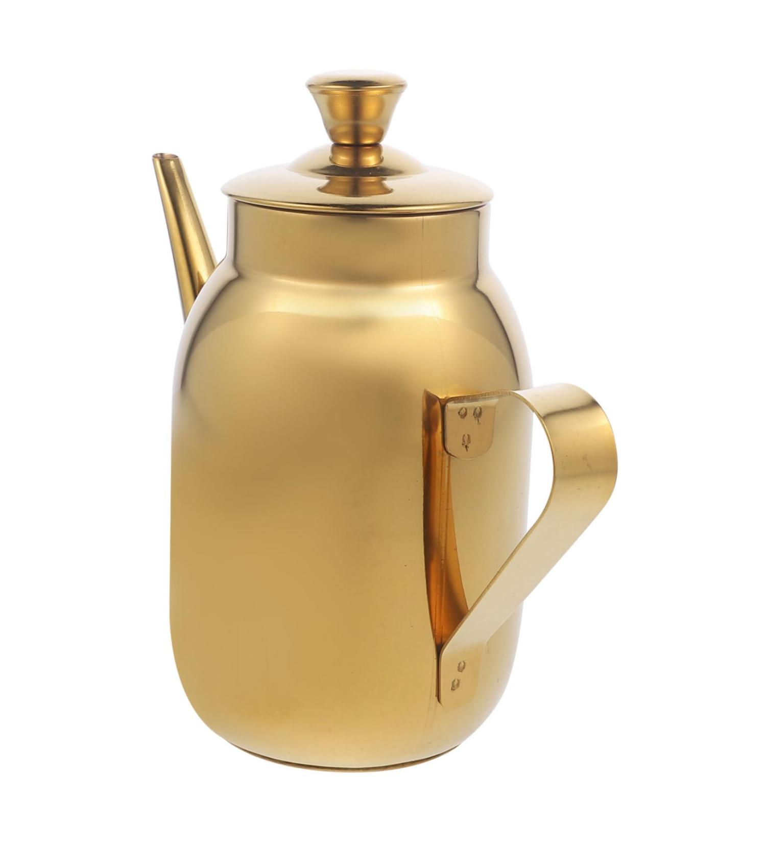 Alipis Filter Residue Oil Pot Olive Oil Home Supply Oil Dispensers Oil Jug Oil Holder Oil Container Kitchen Household Oil Container Vinegar Bottles Sauce Multipurpose Stainless Steel - Buy Online on SooperMarket.com