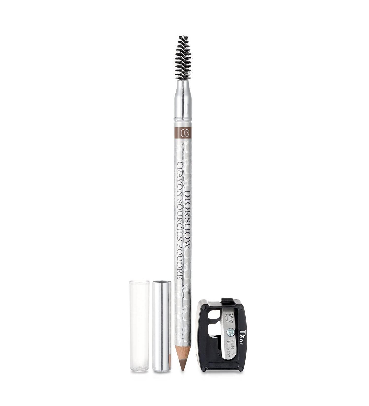 Buy Dior Diorshow Powder Texture Long Wear Eyebrow Pencil #03 Brown - 0.04 oz | International Shipping Available - Buy Online on SooperMarket.com