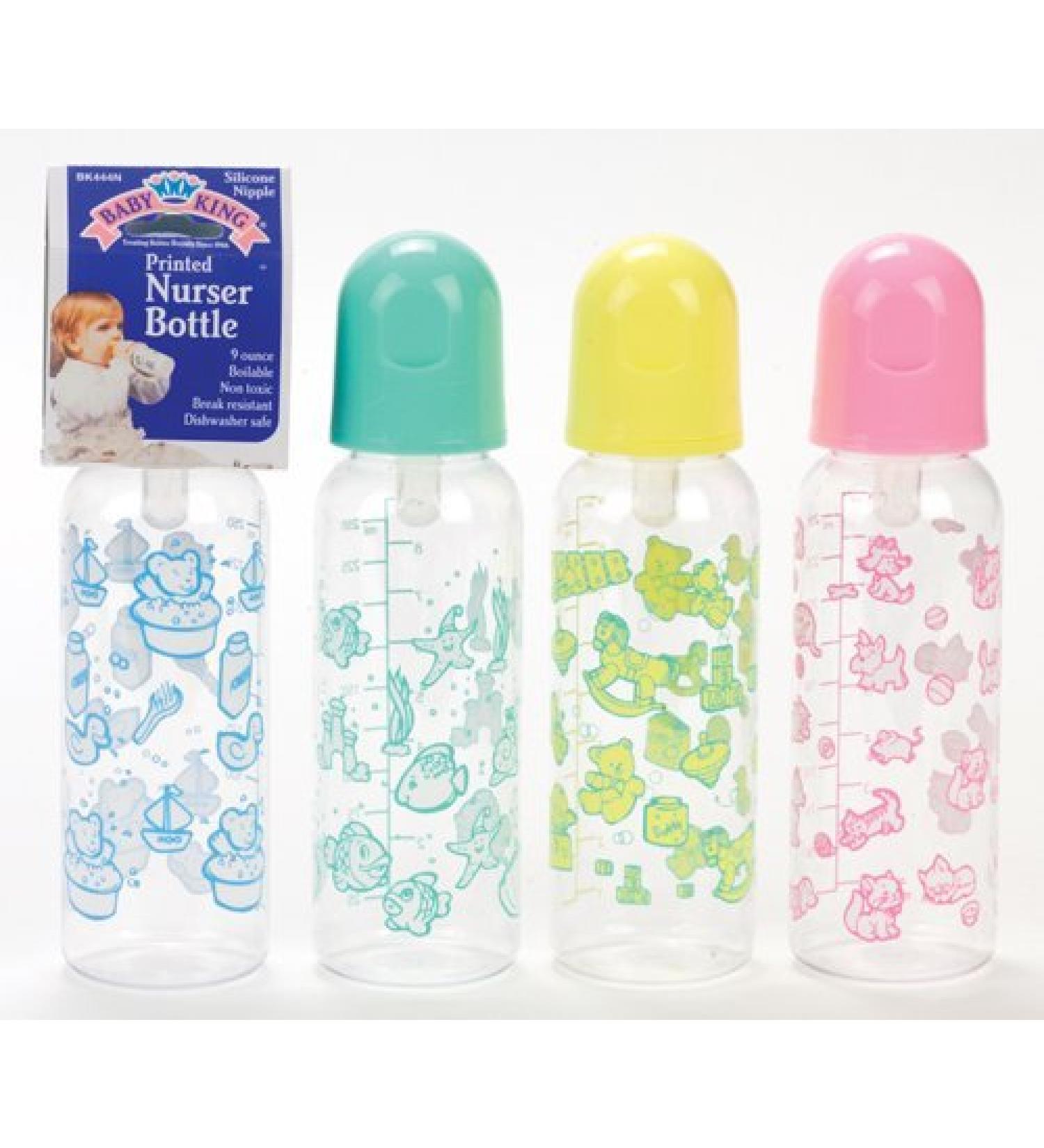 Printed Nurser Bottle (Colors May Vary)