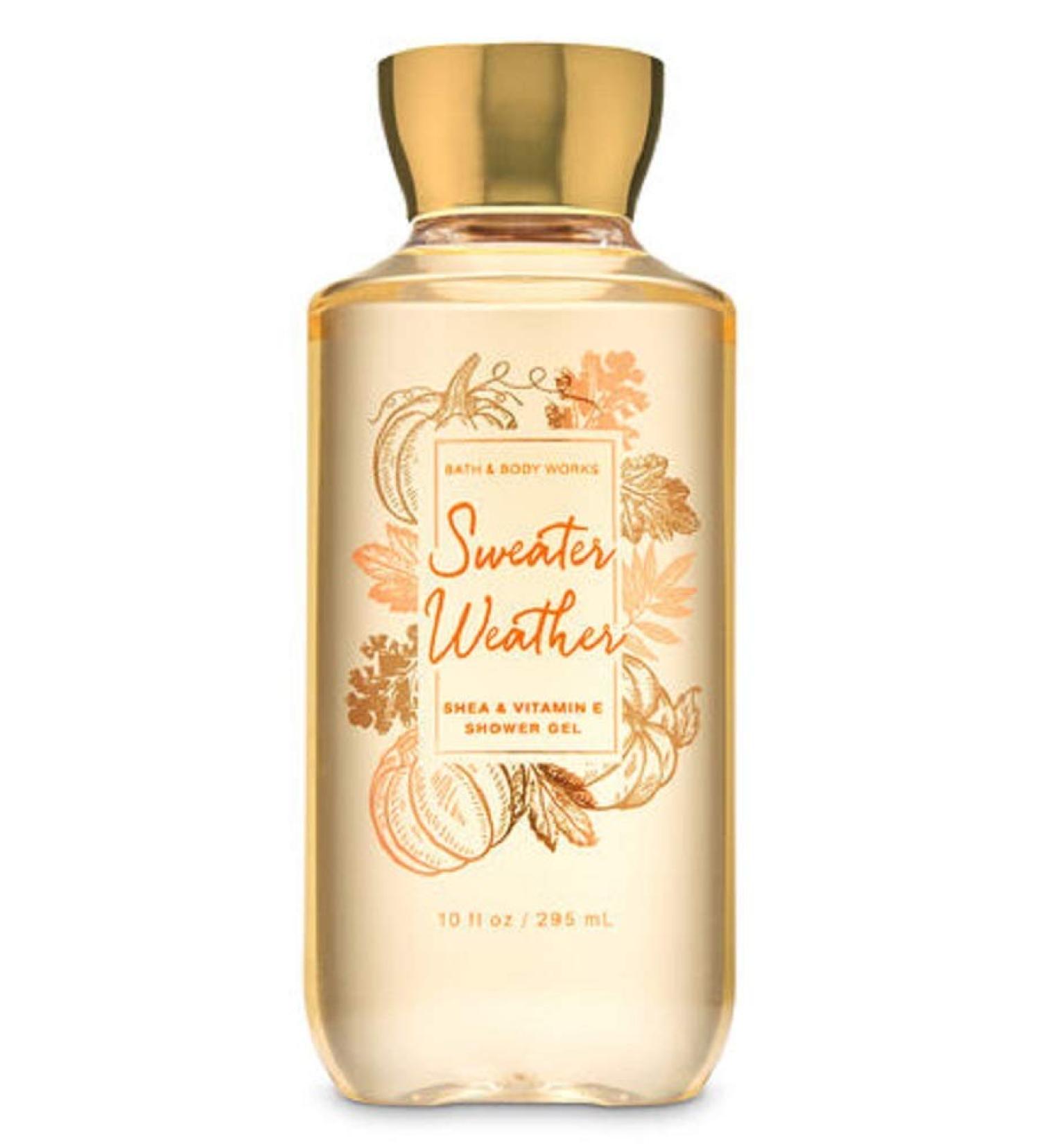 Bath and Body Works Sweater Weather Shower Gel Wash Fall 2019 Collection Sweater 10 Fl Oz (Pack of 1)