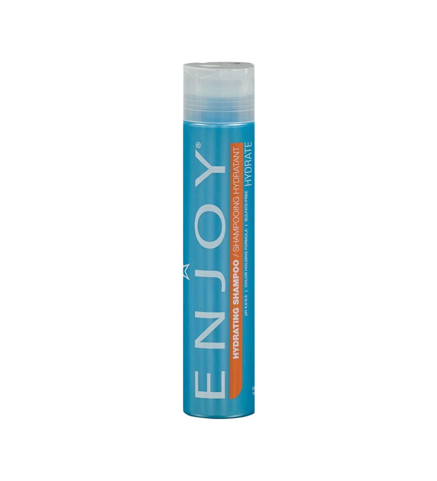 Enjoy Hydrating Shampoo 10.1 Fl Oz 300 mL | Eliminates Frizz & Detangles Dry  Brittle or Chemically Treated Hair | Color-Safe | pH 4.5-5.5 | Sulfate-Free