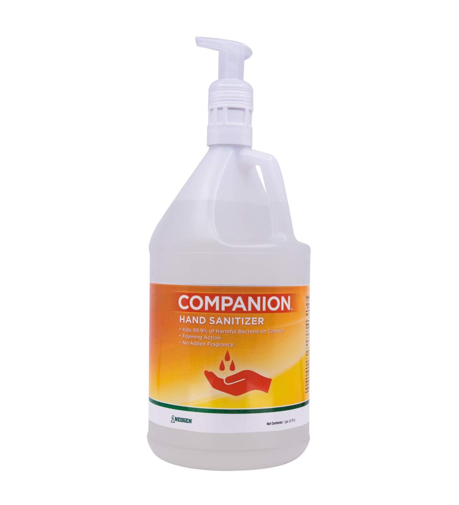 Neogen Companion Hand Sanitizer 1 gal - 490909/1 | Buy Online - Buy Online on SooperMarket.com