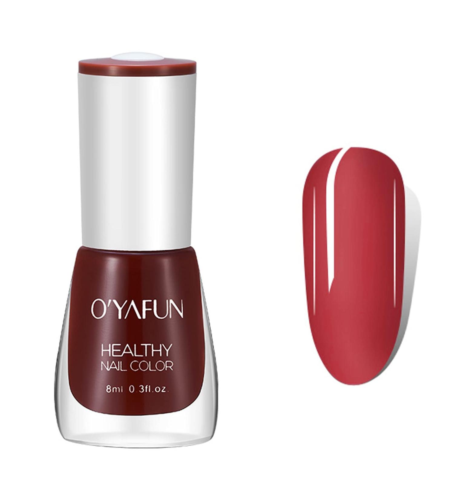 Vipomkowa Non-Toxic Nail Polish - Eco-Friendly Quick Dry Water-Based 8ml (16#) - Easy Pull Off - Buy Online on SooperMarket.com