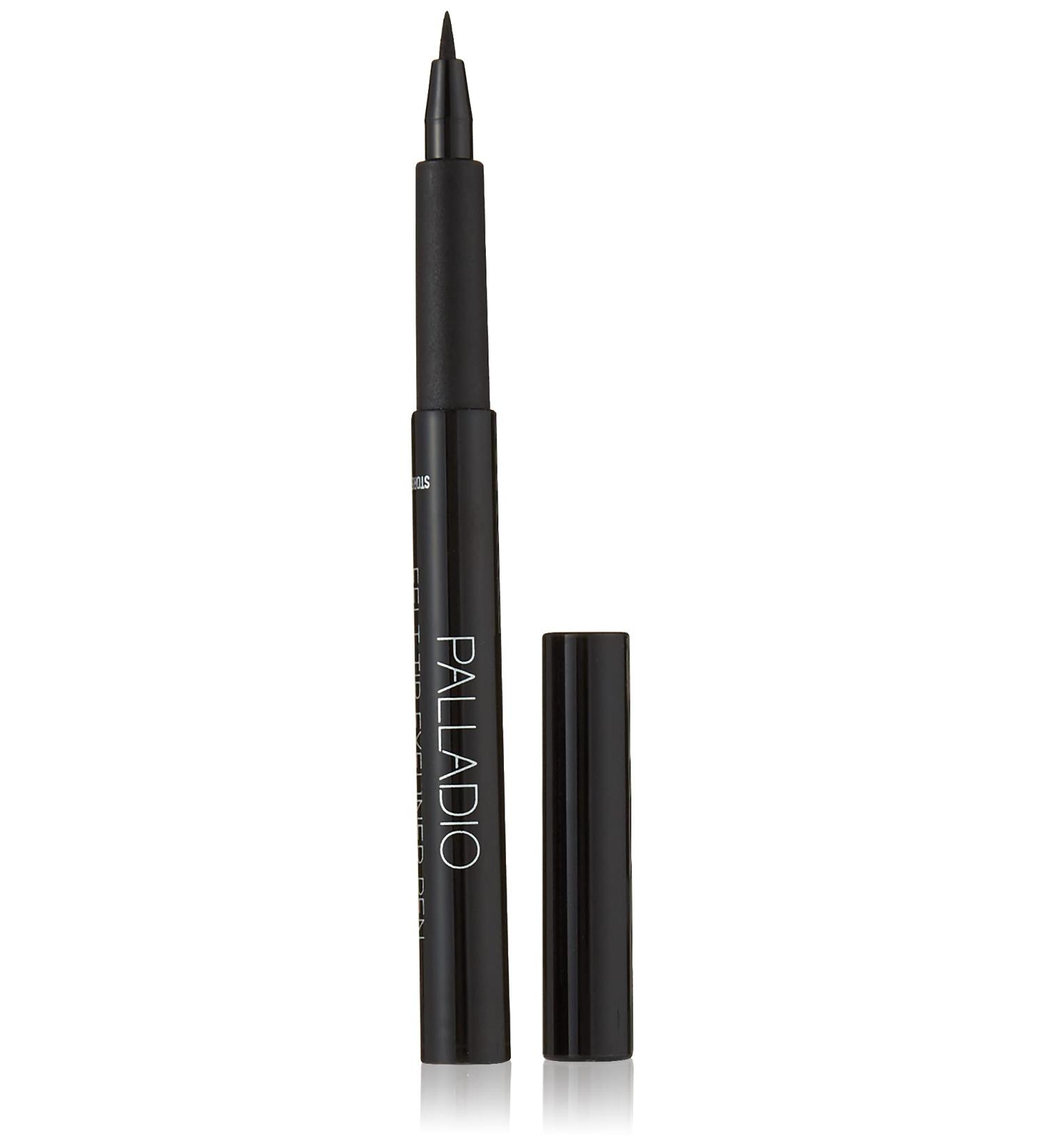 Palladio Felt-Tip Eyeliner: Ultra Fine Waterproof Liner for Thin Precise Lines - Long Lasting, Quick Drying, Jet Black Color - Buy Online on SooperMarket.com