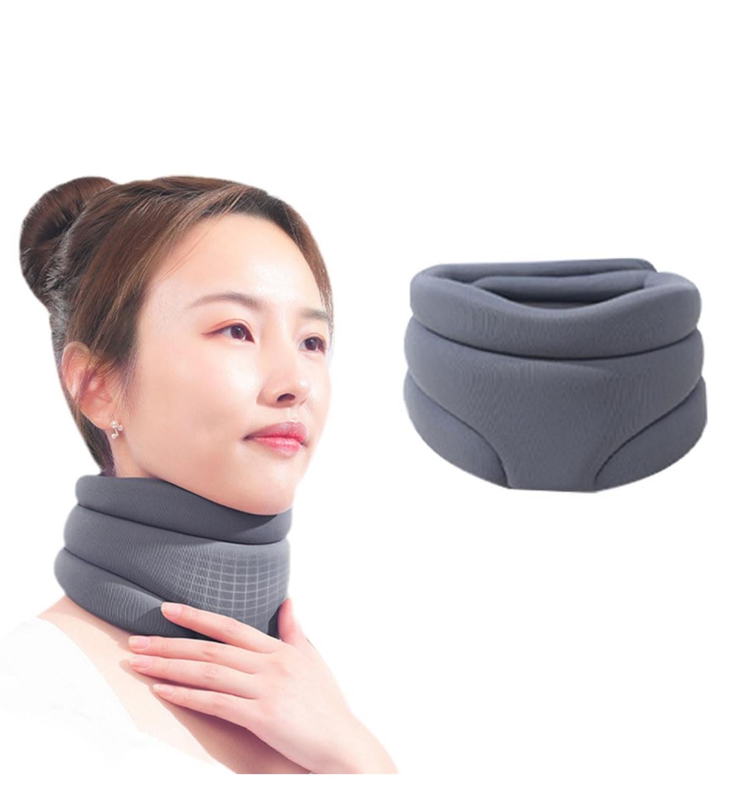 Cervicorrect Neck Brace Cervicorrect Neck Brace by Healthy Lab Co Neck Brace for Sleeping Cervical Neck Brace for Snoring Neck Braces for Neck Pain and Support (Gray) - Buy Online on SooperMarket.com