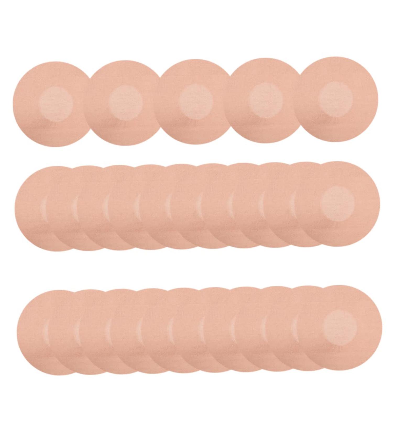 Adhesive Patches 25pcs 1/2" Precut Sensor Covers Without Glue Waterproof Round Patches for Sports.. - Buy Online on SooperMarket.com
