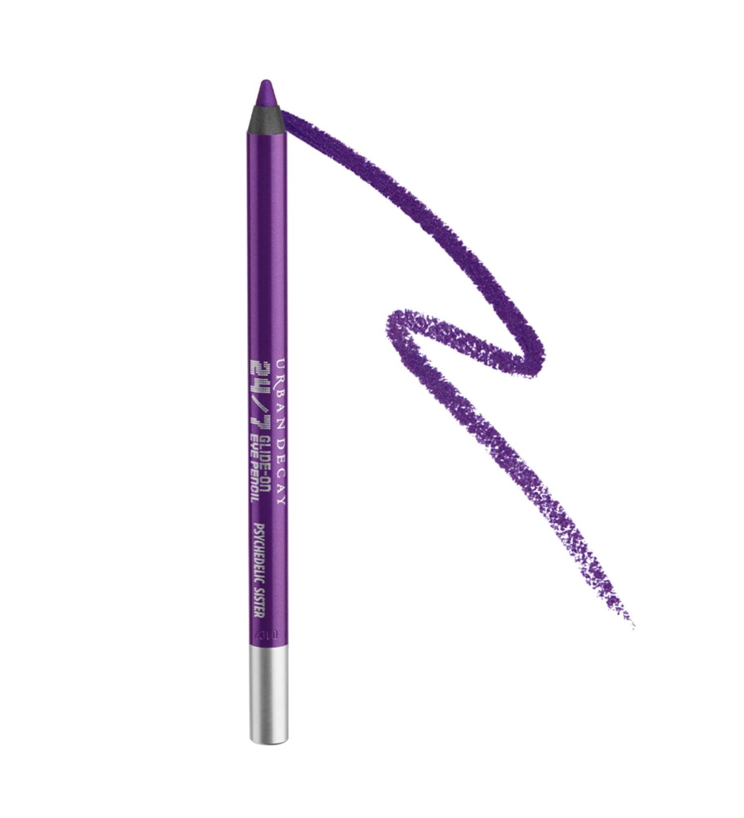 Urban Decay 24/7 Glide-On Waterproof Eyeliner Pencil - Psychedelic Sister - Long-Lasting & Smudge-Proof Formula - Buy Online on SooperMarket.com