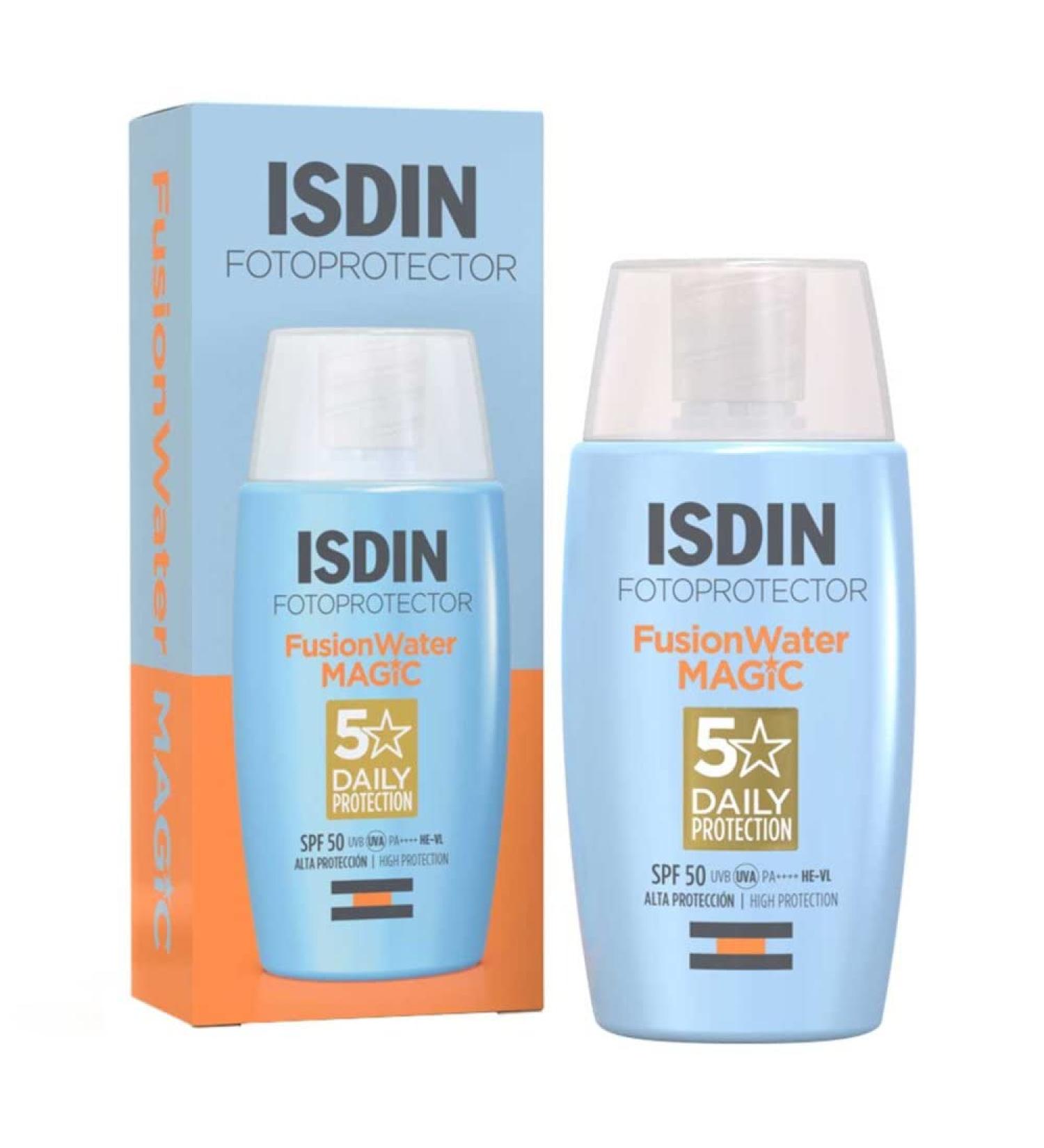ISDIN Photoprotector Fusion Water Emulsion SPF 50 - Best Sunscreen for All Skin Types | International Shipping Available - Buy Online on SooperMarket.com