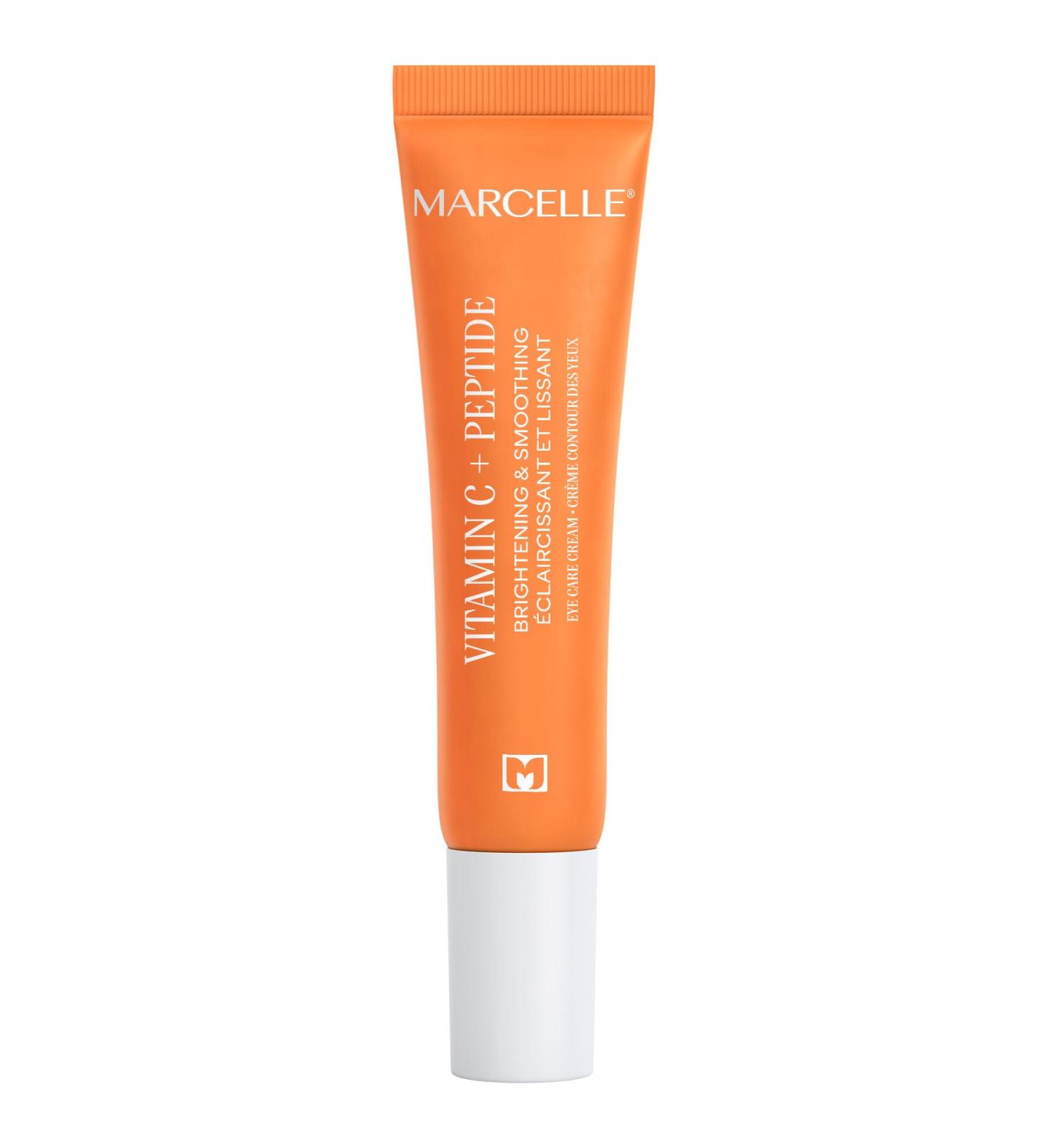 Marcelle Vitamin C + Peptide Brightening & Smoothing Eye Care Cream Vegan Cruelty-Free Hypoallergenic Non-Comedogenic Paraben-Free Fragrance-Free 15 mL - Buy Online on SooperMarket.com