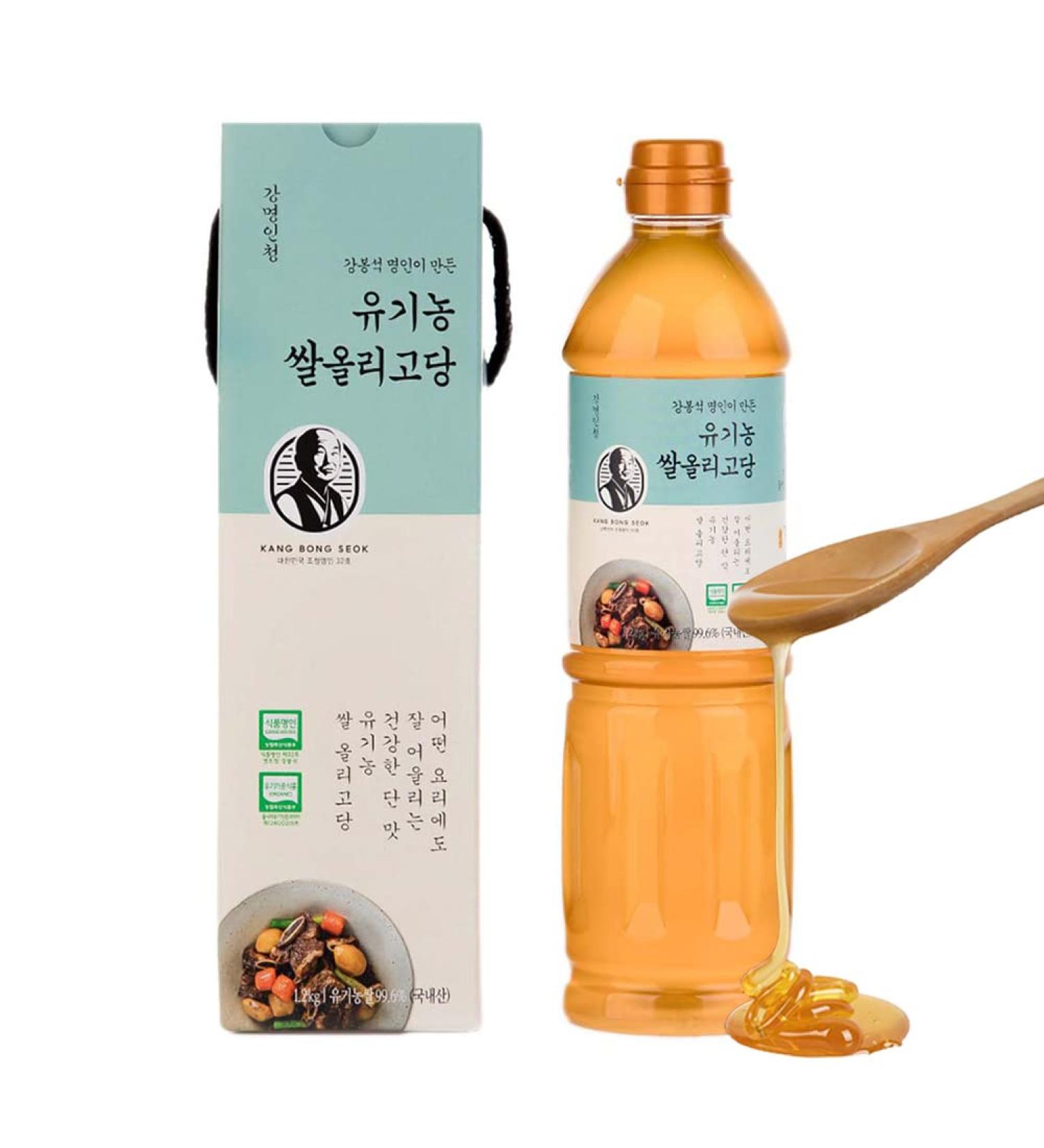 Organic Rice Oligo Syrup - Sugar-Free Sweetener | KANG BONG SEOK 42 Oz - Buy Online on SooperMarket.com
