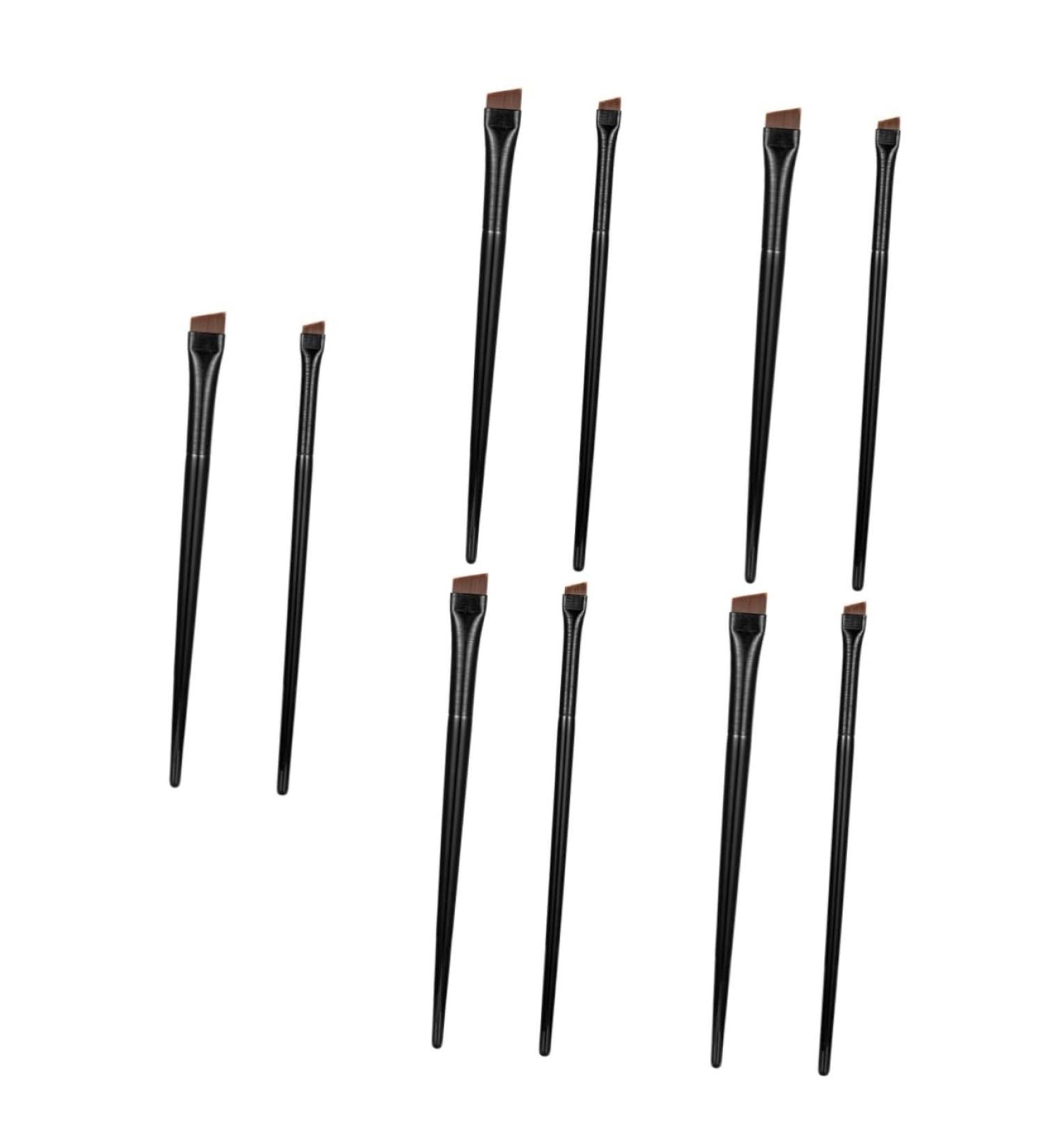 Baluue 15 Sets Ultra Thin Eyeliner Wood Eyebrow Brush Eyebrow Black Women Eyebrow Brush - Buy Online on SooperMarket.com