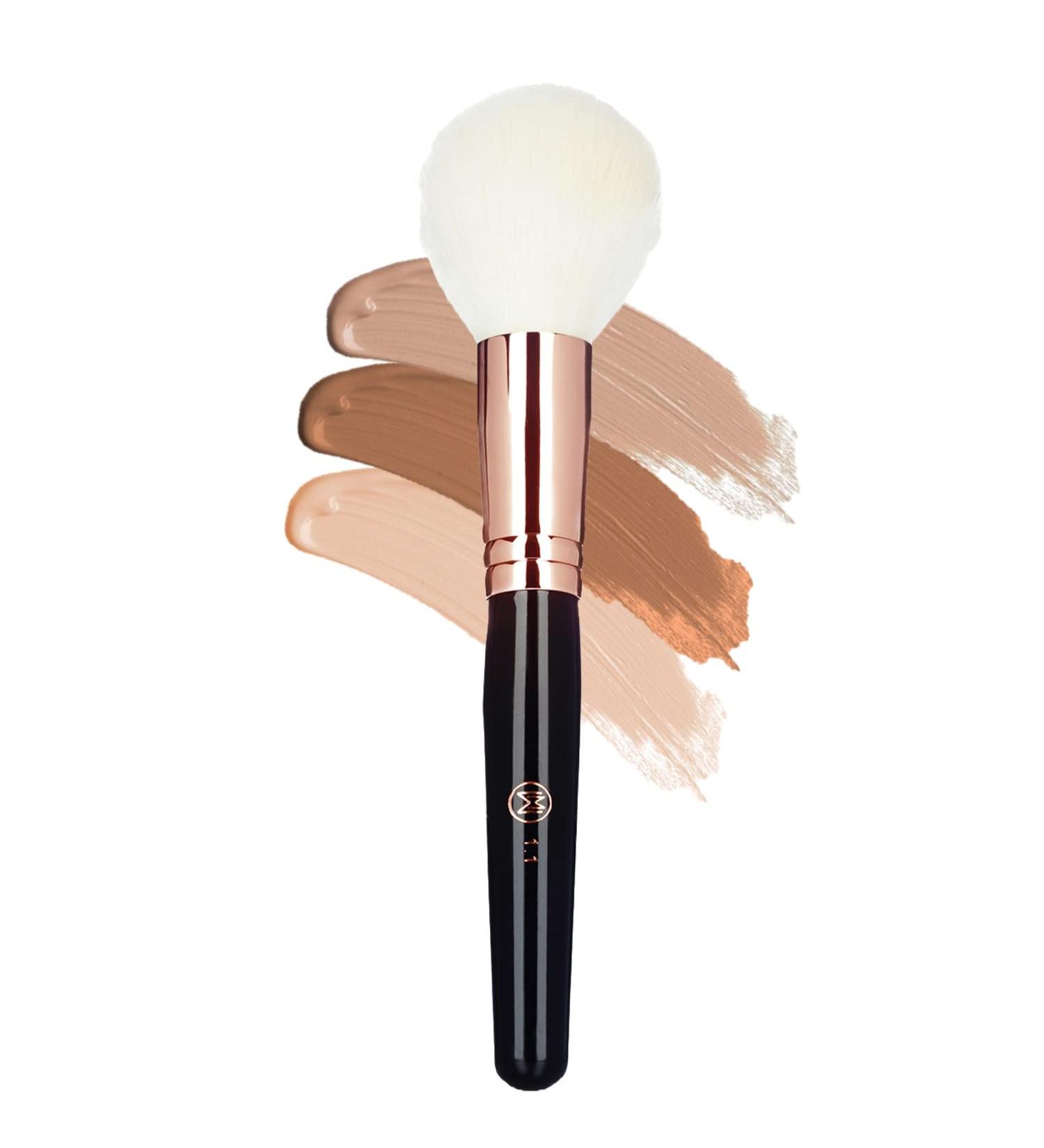 Professional Tapered Blending Brush | Eyeshadow Smudging Tool for Cream & Mineral Makeup | 1.1 Large Powder Brush - International Shipping Available - Buy Online on SooperMarket.com