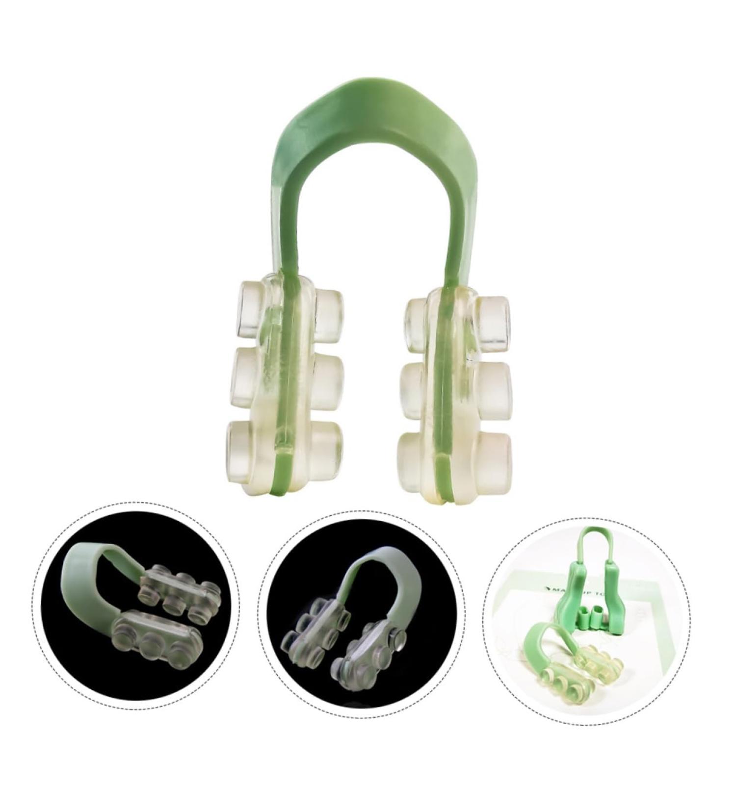 Healvian 2 Sets Nose Clip Set for Snoring Aid and Facial Beauty - U-Type Nasal Splint and Sleeping Nose Clips - Buy Online on SooperMarket.com