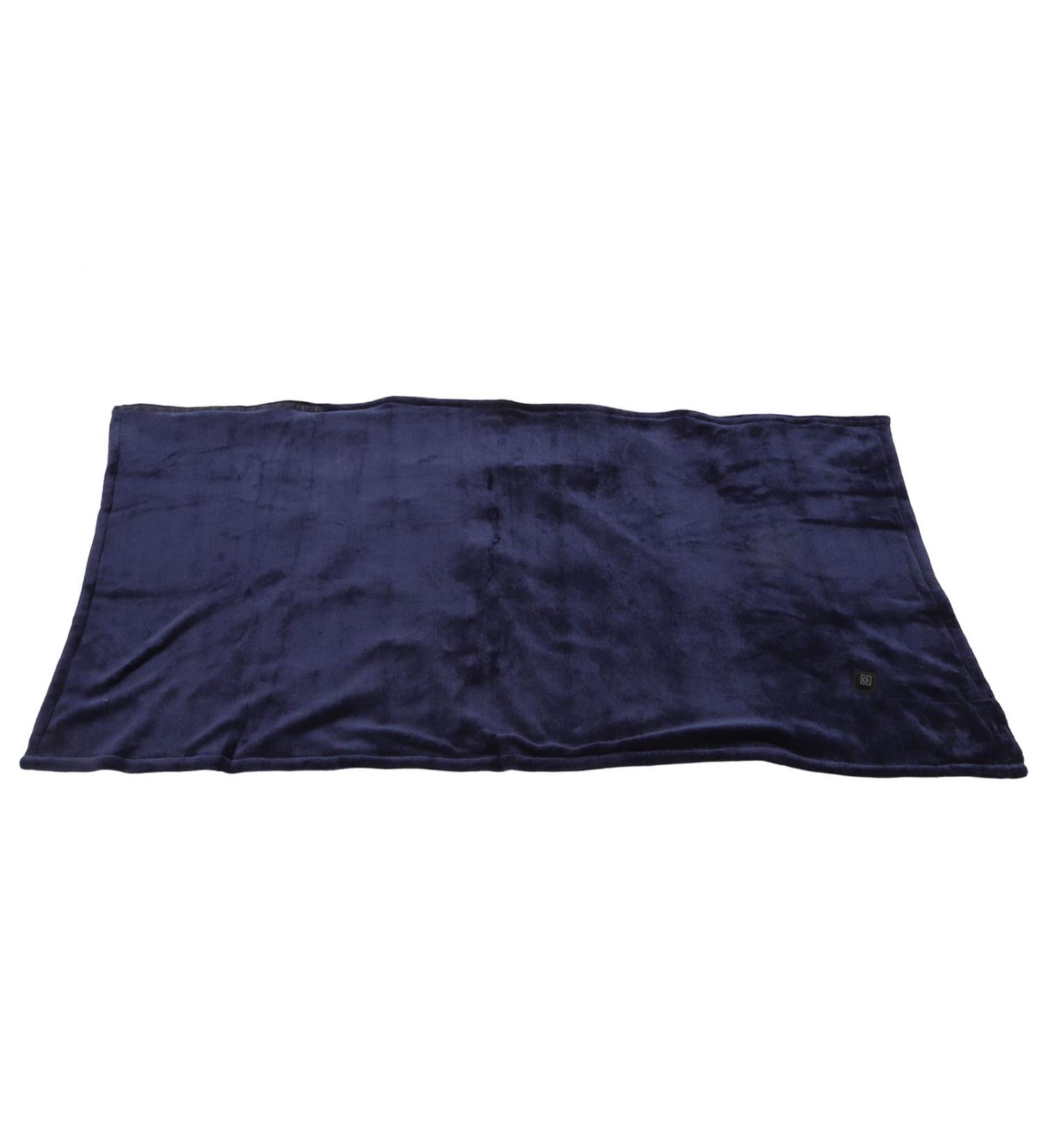 TOPINCN USB Heating Blanket - Electric Heated Throw Adjustable 3 Levels Soft Polyacrylonitrile Fiber Cozy Royal Blue - Perfect for Living Room & Travel - Buy Online on SooperMarket.com
