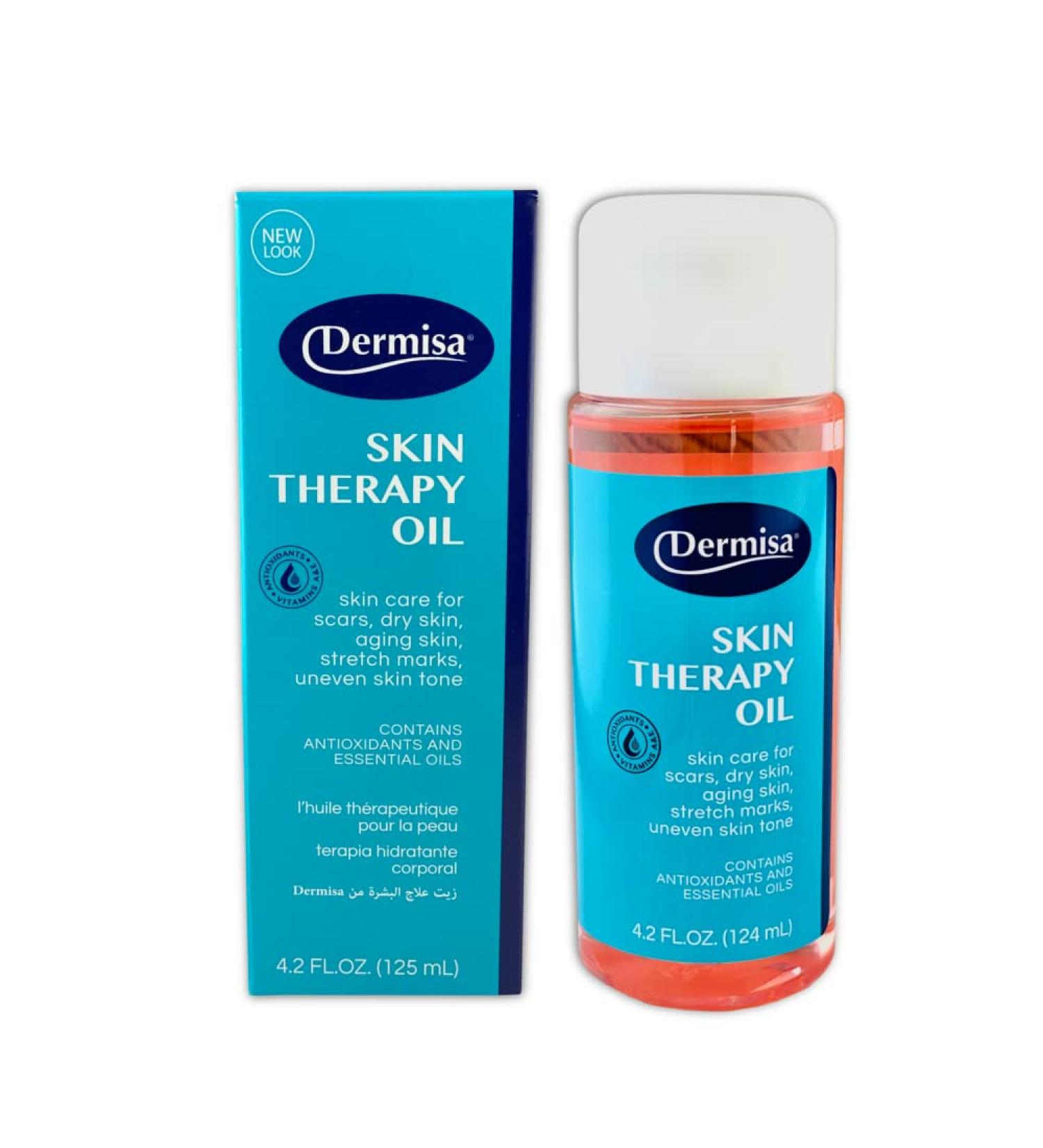 Dermisa Skin Therapy Oil | Multi-Purpose Deep Moisturizing Oil with Vitamin E & A | Chamomile Rosemary Lavender | 4.2 OZ | Shop Internationally - Buy Online on SooperMarket.com