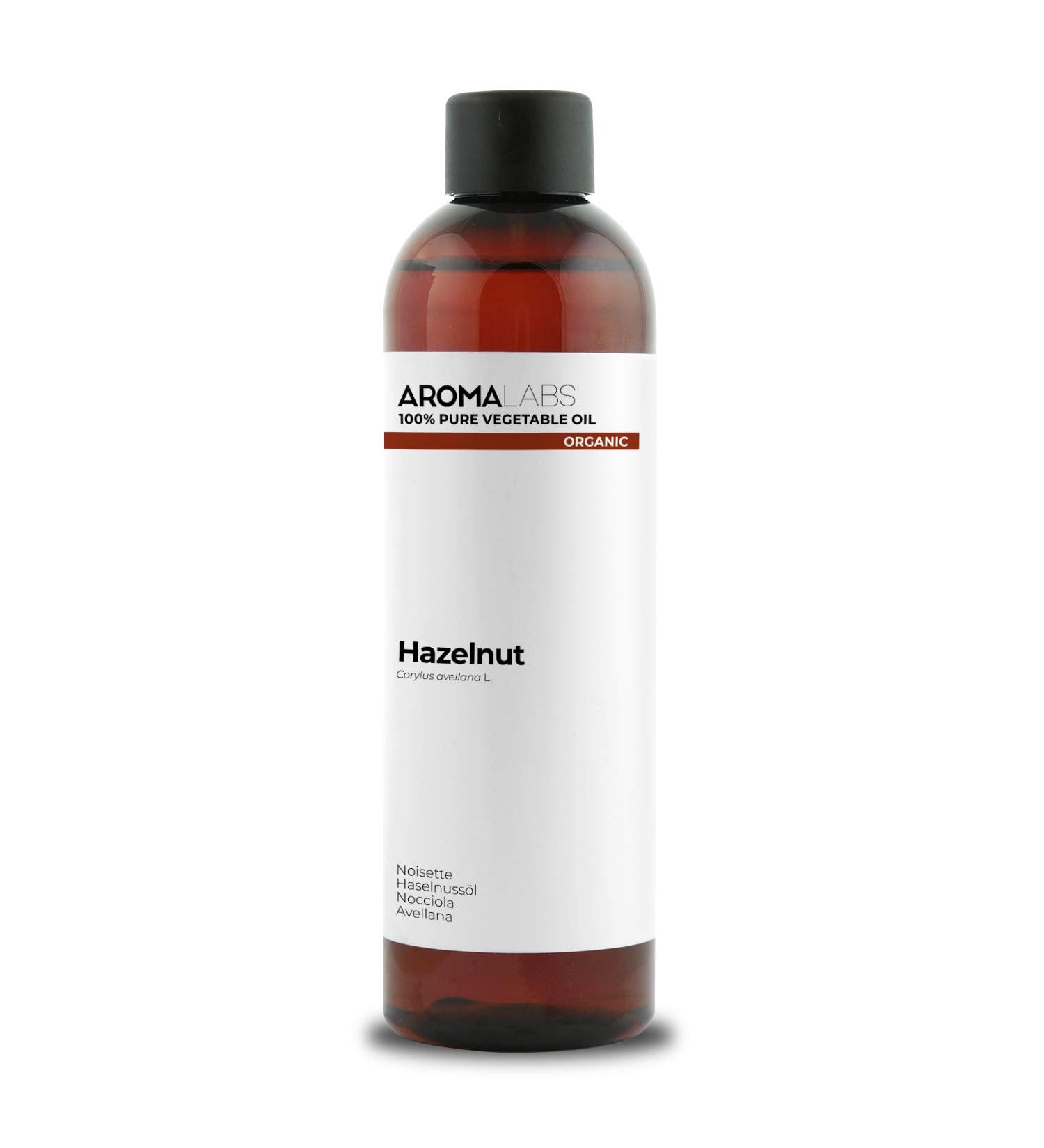 Buy Organic Vegetable Hazelnut Oil 250ml - 100% Pure & Natural Cold-Pressed | Aroma Labs (French Brand) - Premium Quality - Buy Online on SooperMarket.com