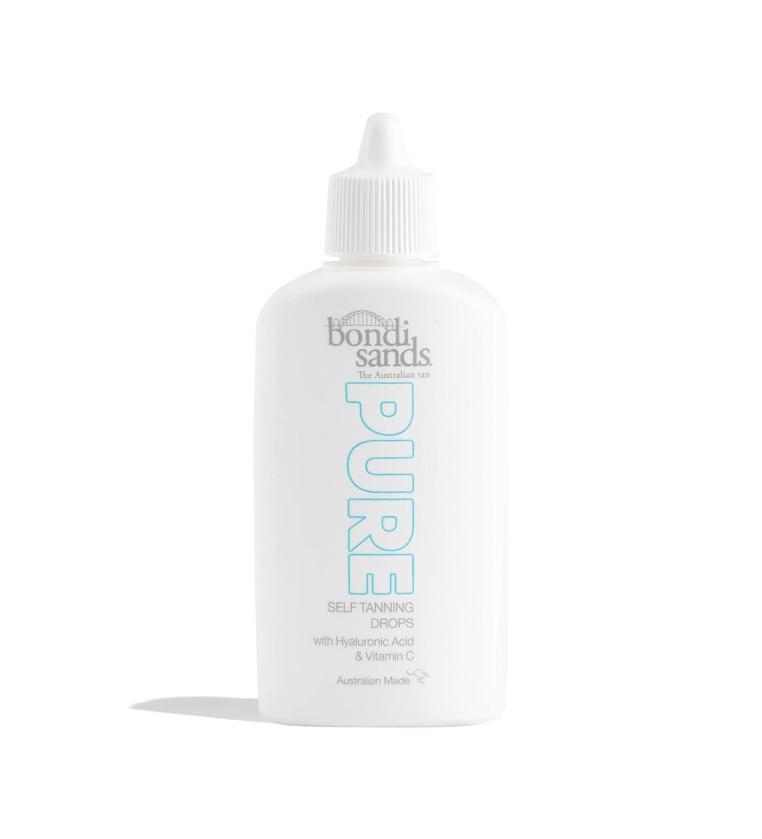 Bondi Sands PURE Self-Tanning Drops with Hyaluronic Acid - Fragrance Free, Cruelty Free, Vegan | 1.35 Oz - Buy Online on SooperMarket.com