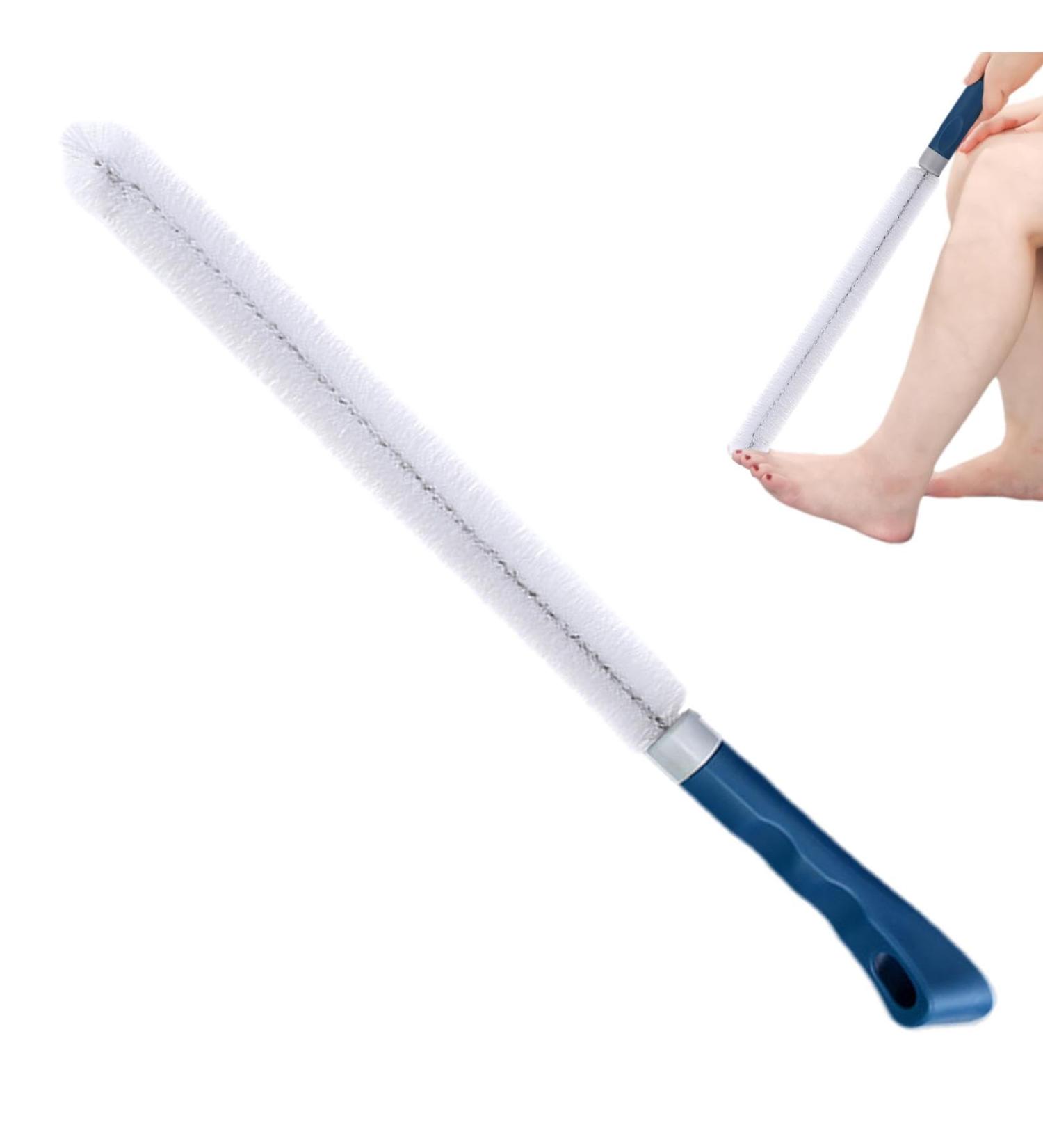 Toseky Foot Scrubber Brush Reusable Bendable Foot Toe Scrubber Brush Gentle Dirt Removal Toe Brush for Seniors Elderly Disabled Men and Women - Buy Online on SooperMarket.com