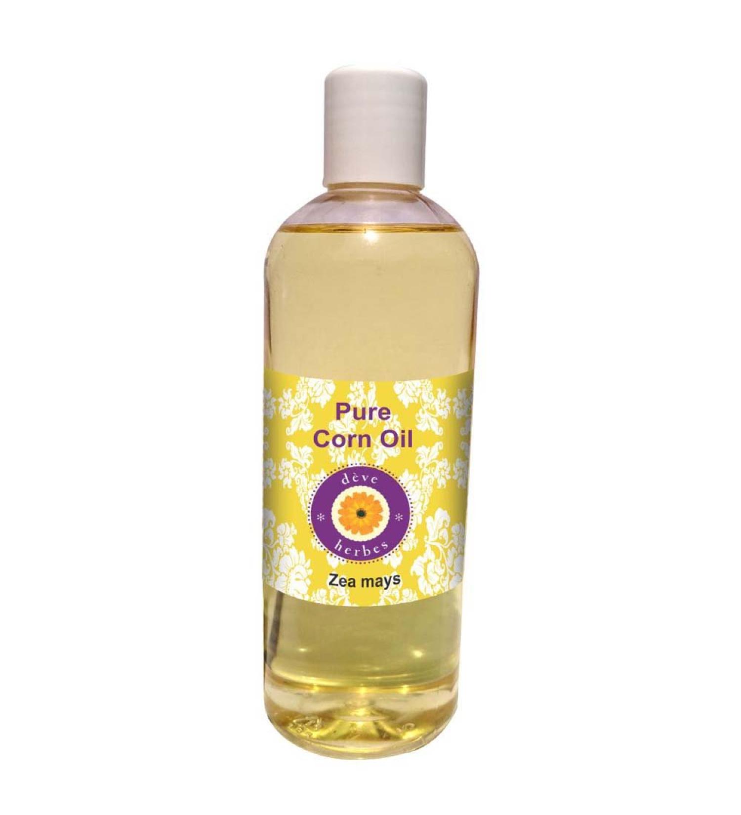 Pure Corn oil 200ml (Zea mays) 100% Natural Cold pressed & Therapeutic Grade