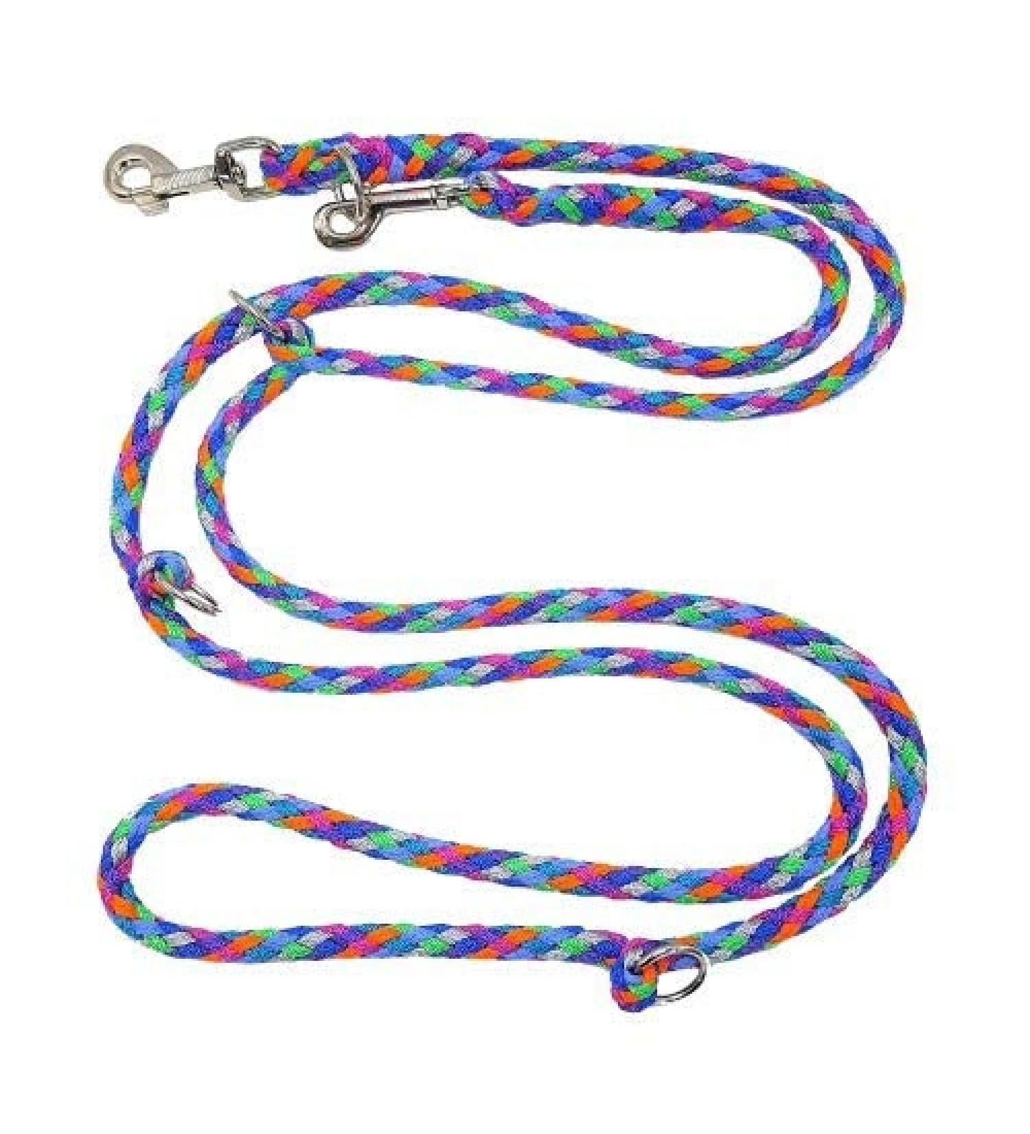 Dogeline Double leash Practice line for medium dogs up to 45 kg over 39 colors very stable (3.50 m Florida) 3.50 m 7 pastel colors Florida