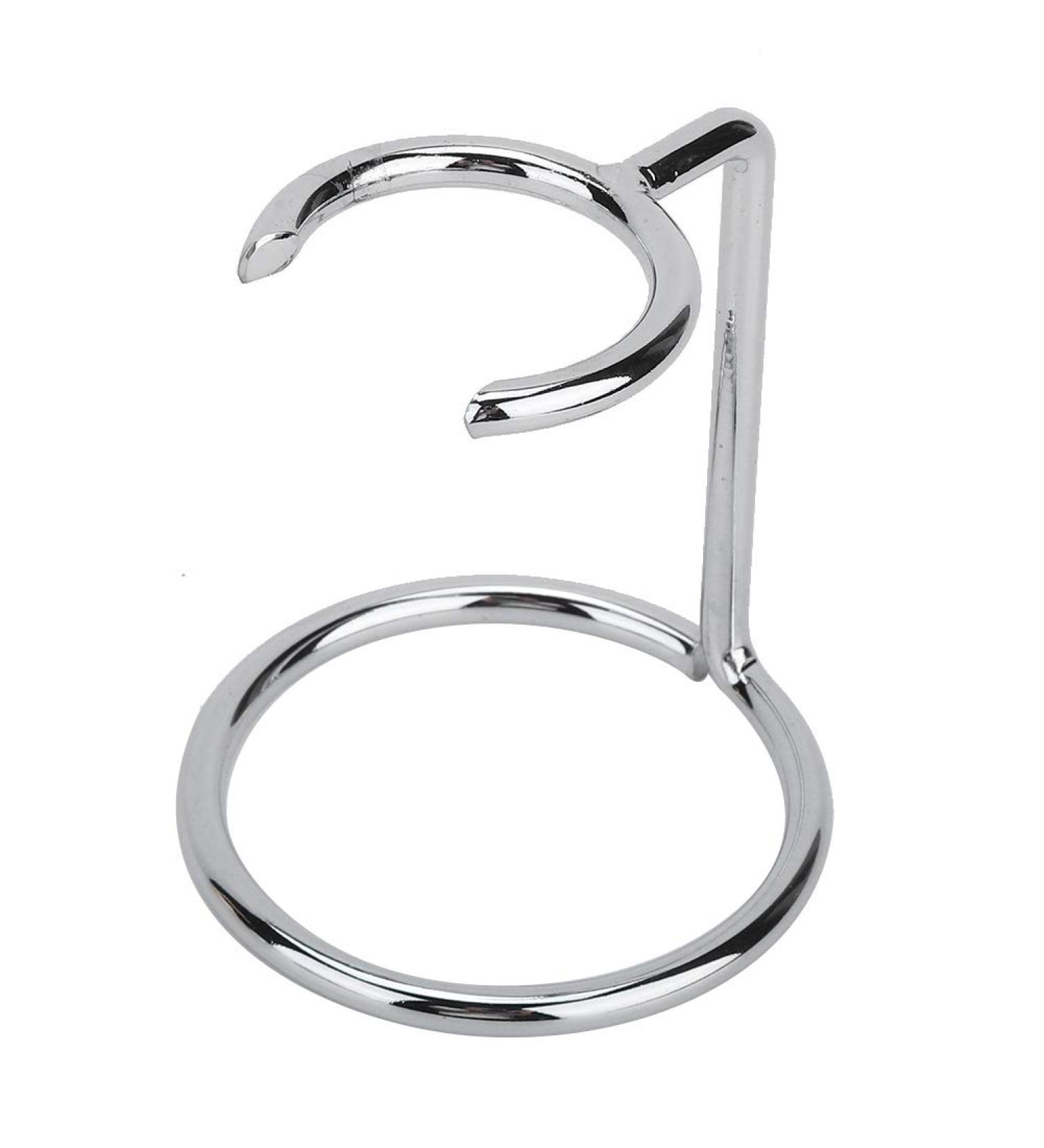 Buy Durable Stainless Steel Shaving Brush Stand Holder - Modern Design for Salon & Home | International Shipping Available - Buy Online on SooperMarket.com