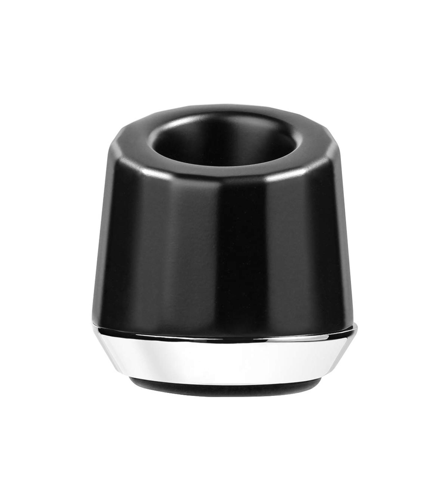 Men's Zinc Alloy Safety Razor Stand - Black Shaving Razor Holder Base - Buy Online on SooperMarket.com