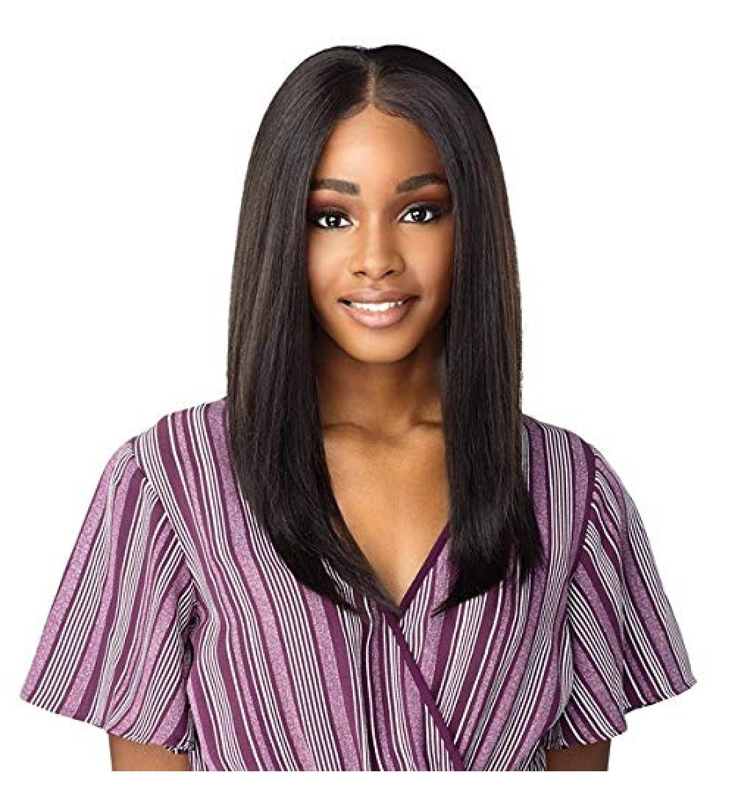 Sensationnel WHAT LACE 13x6 Wigs - Cloud 9 Synthetic Hair Hand Tied Preplucked Hairline - Whatlace KIYARI (1B) - Buy Online on SooperMarket.com